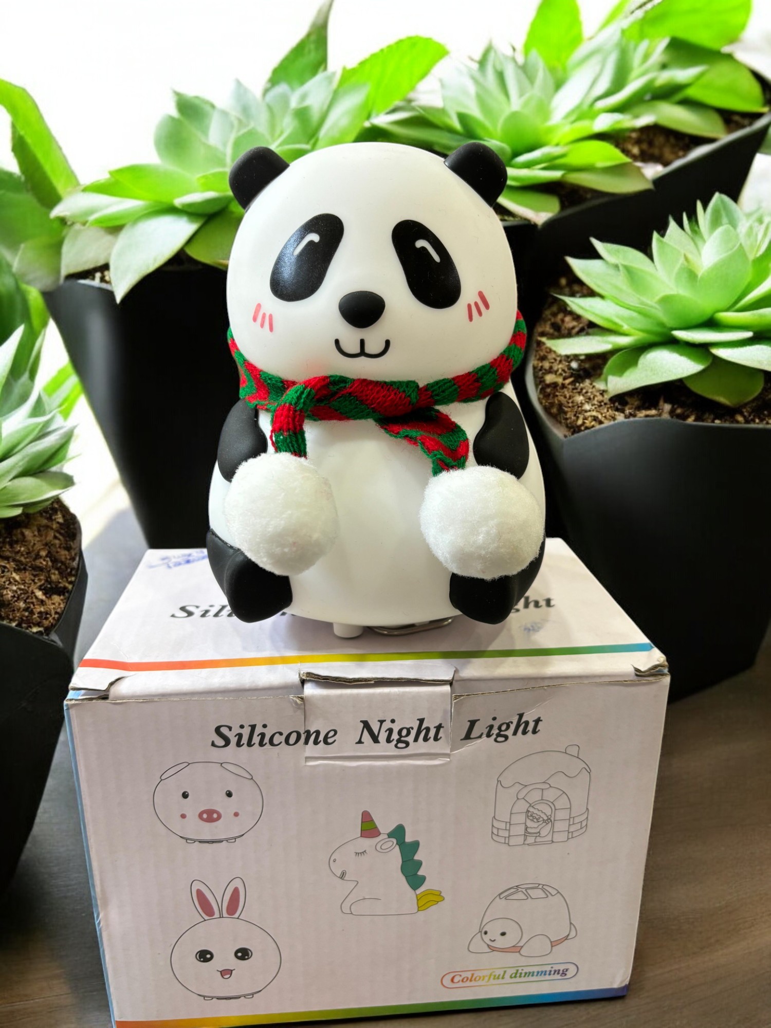 Silicone Panda Night Light