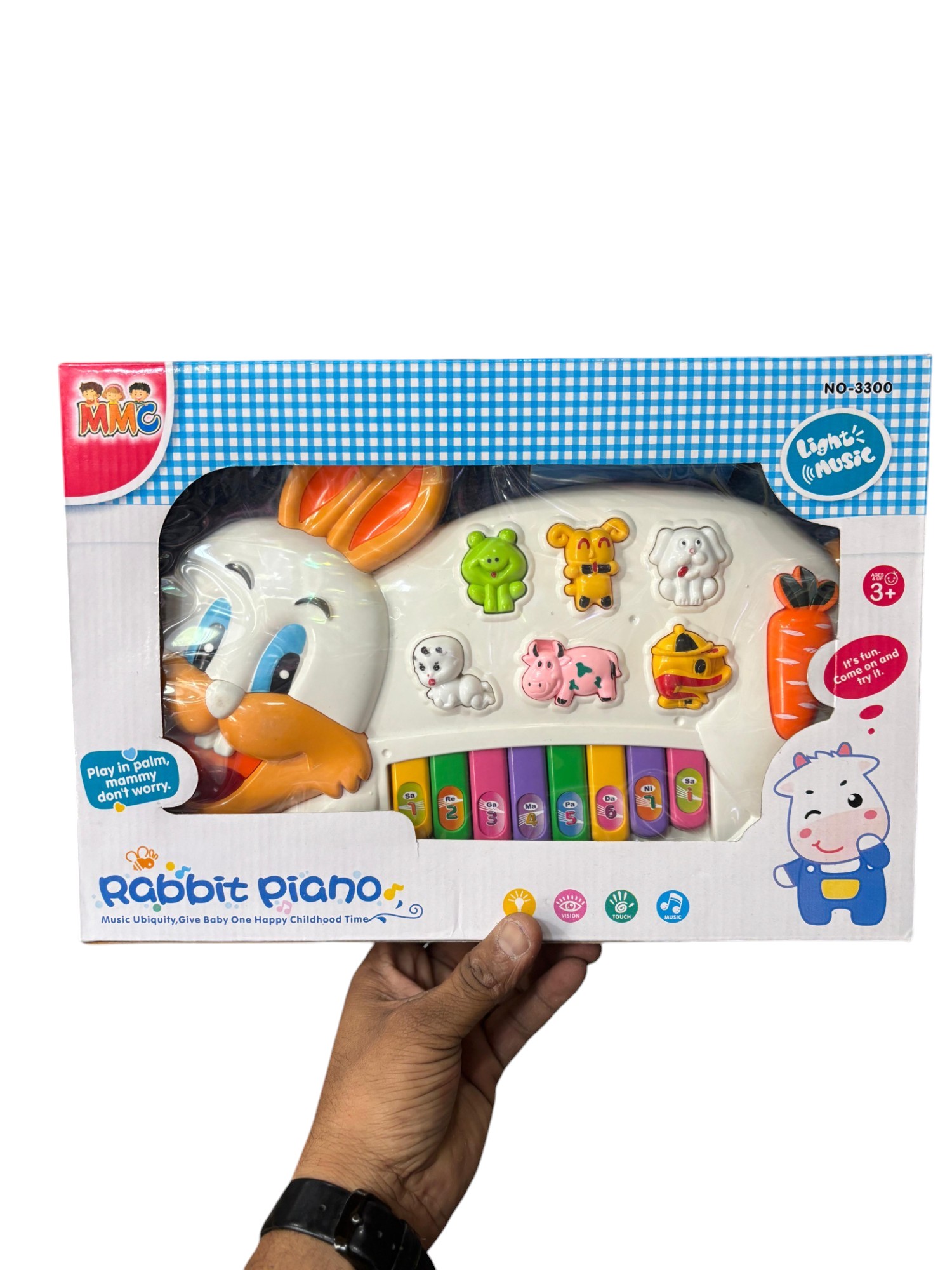 Rabbit Piano Toy