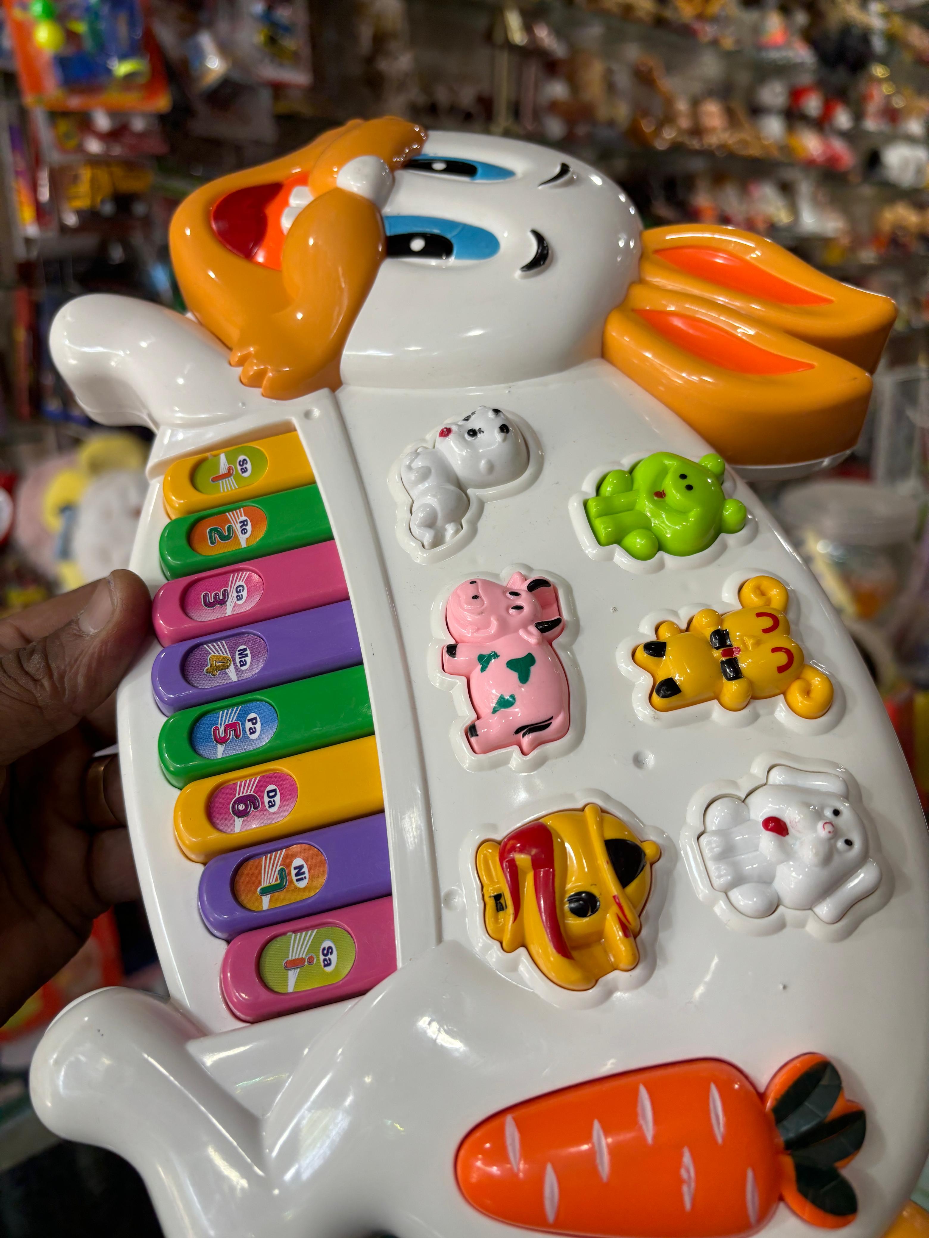 Rabbit Piano Toy