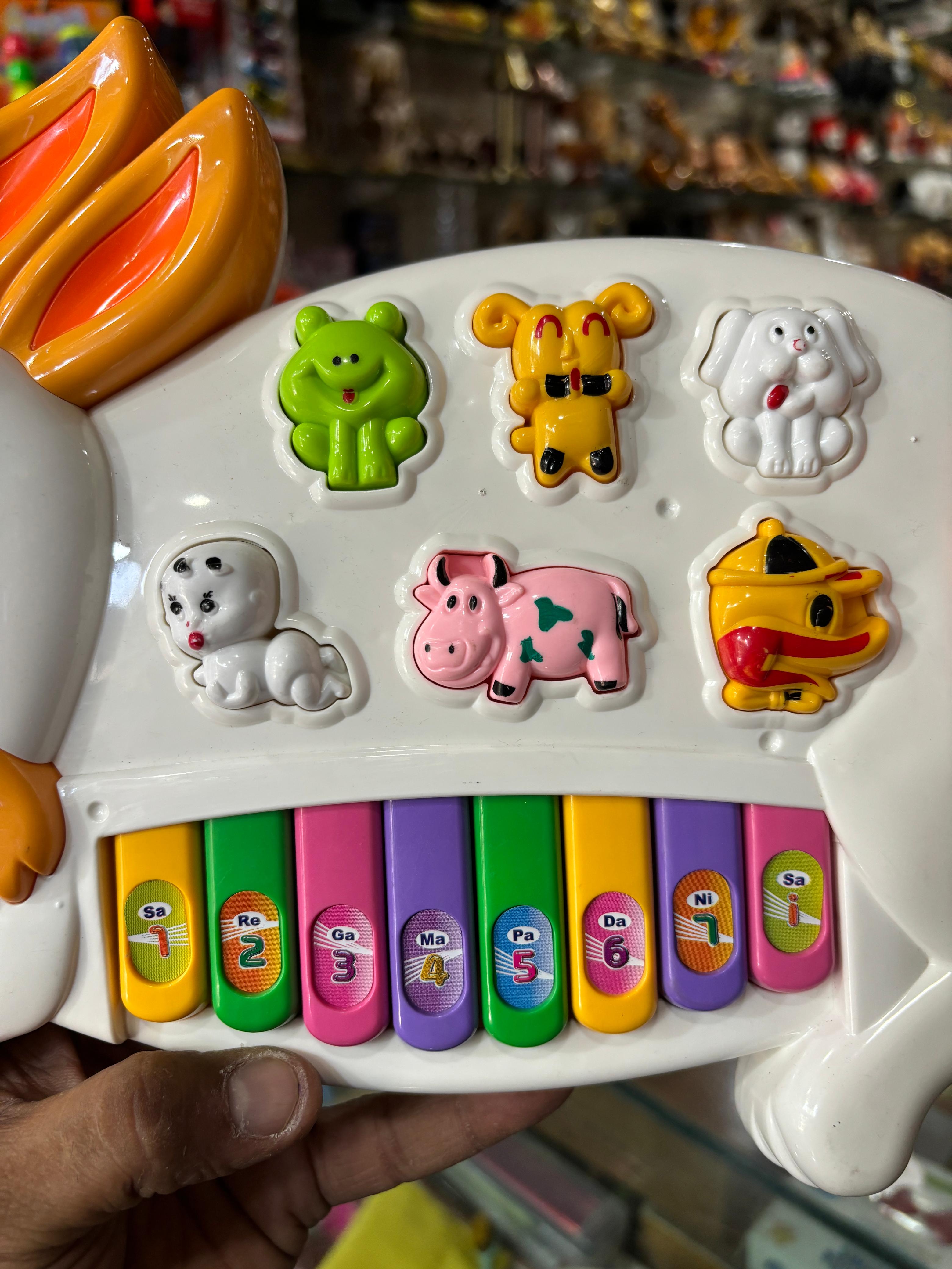 Rabbit Piano Toy