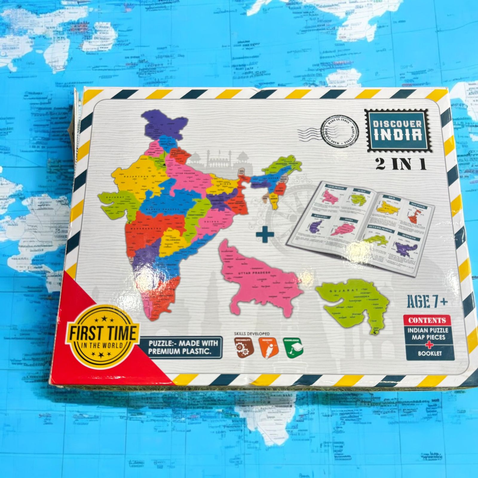 India Map Puzzle and Activity Kit