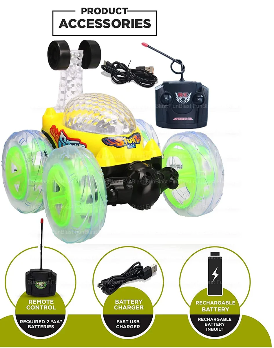 360° Stunt Rolling Car