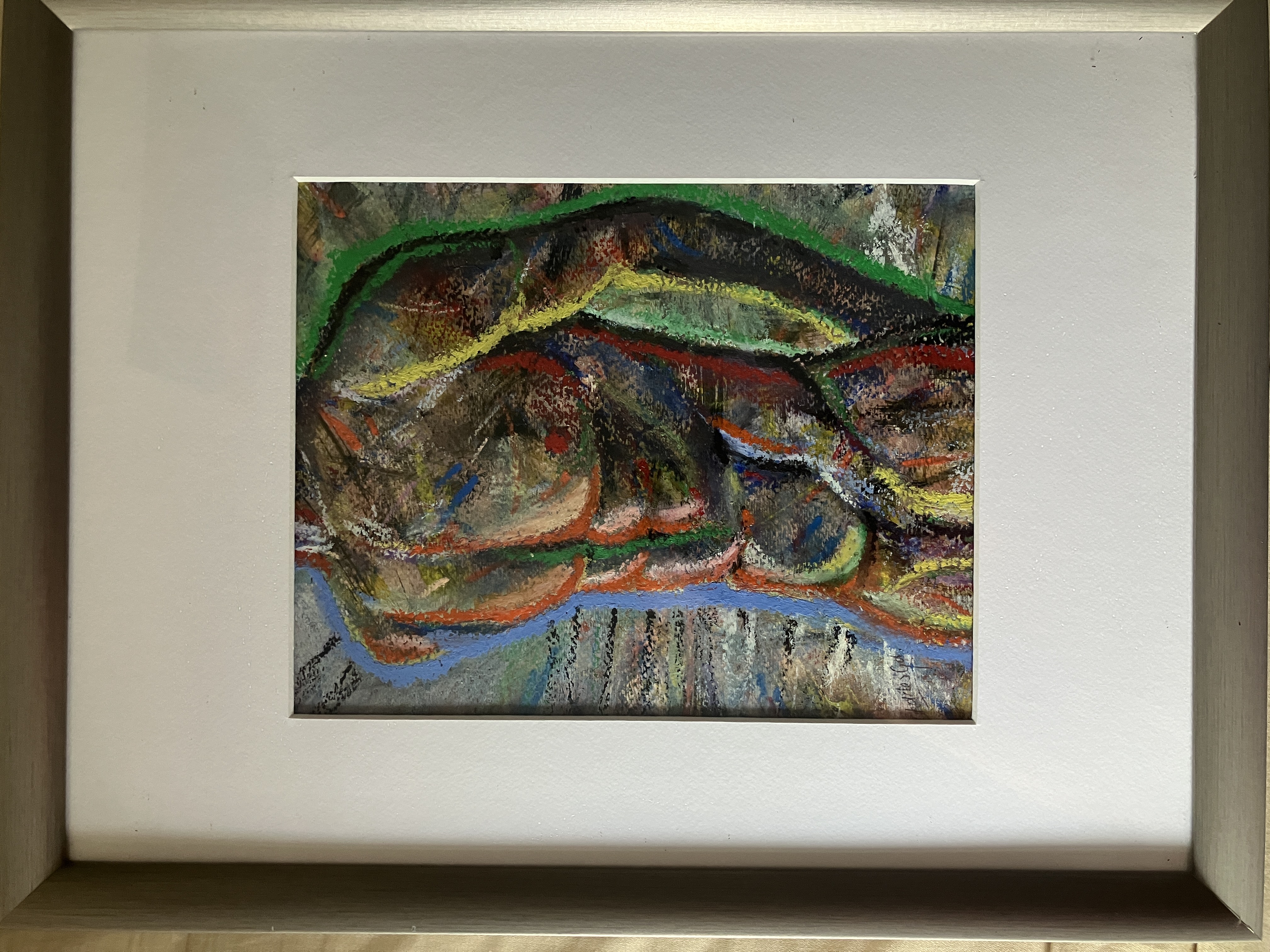 Male Figure Colors Studies, original work signed by charles goh