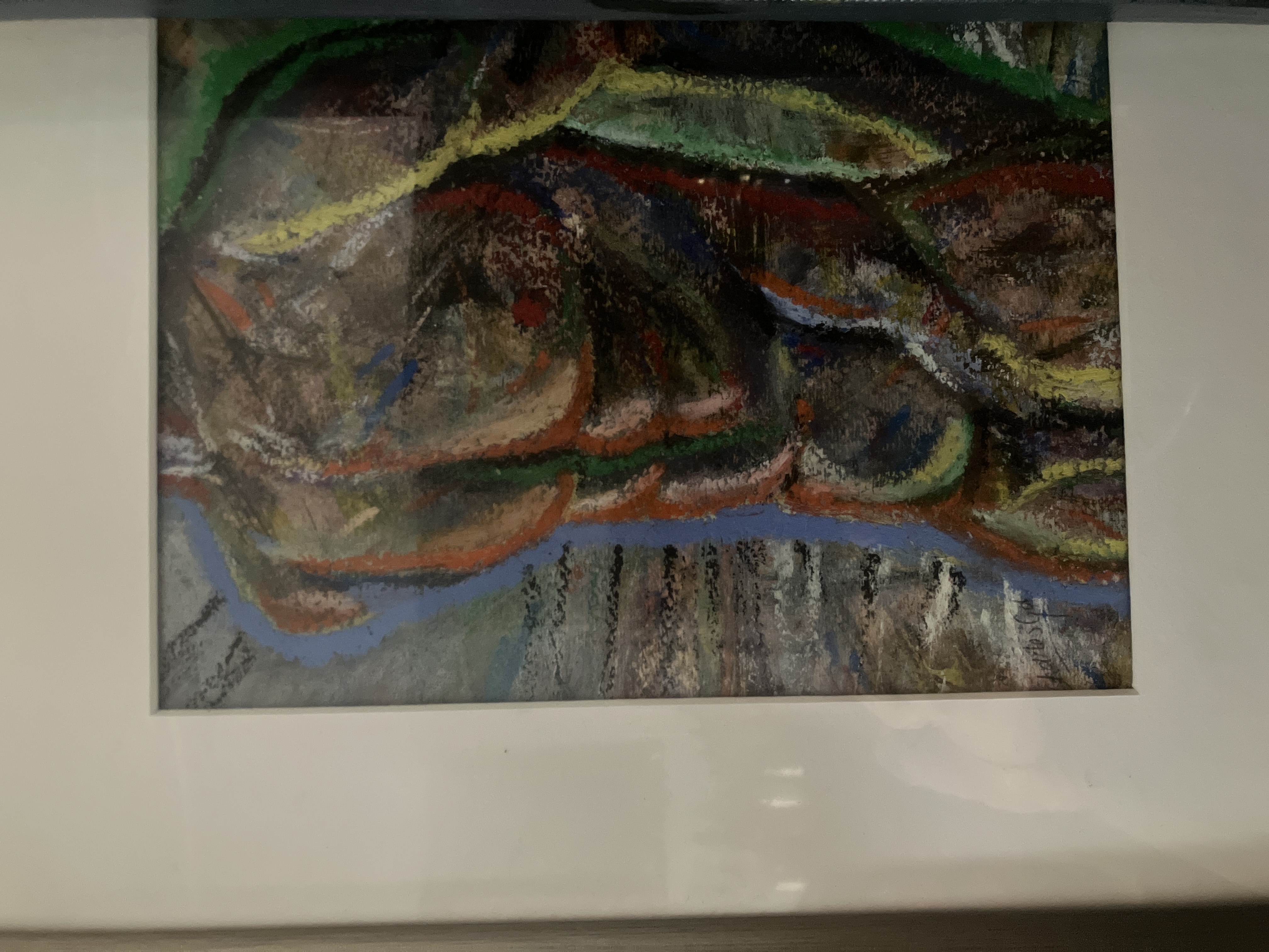 Male Figure Colors Studies, original work signed by charles goh