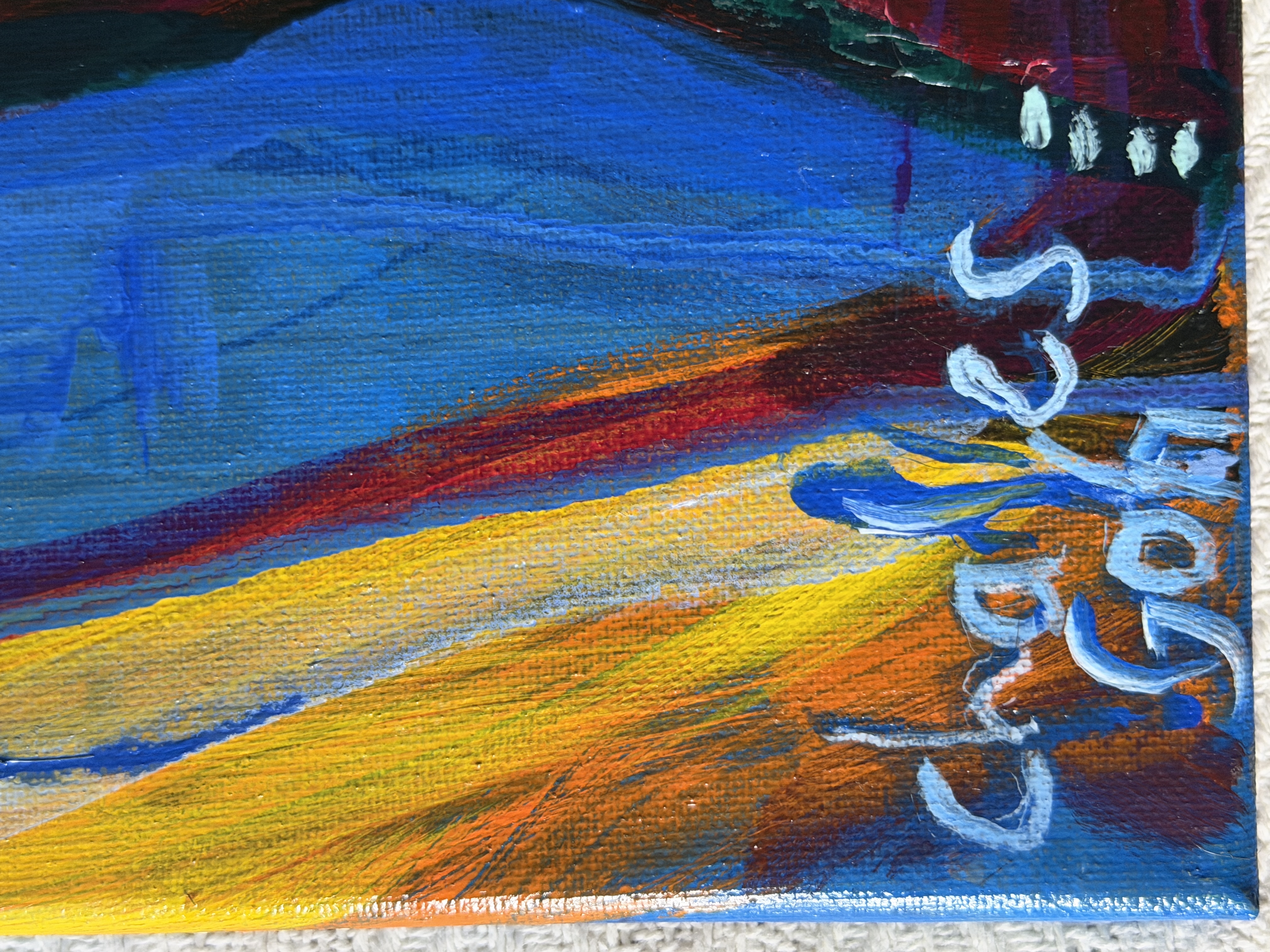 Male Figure , Original Painting