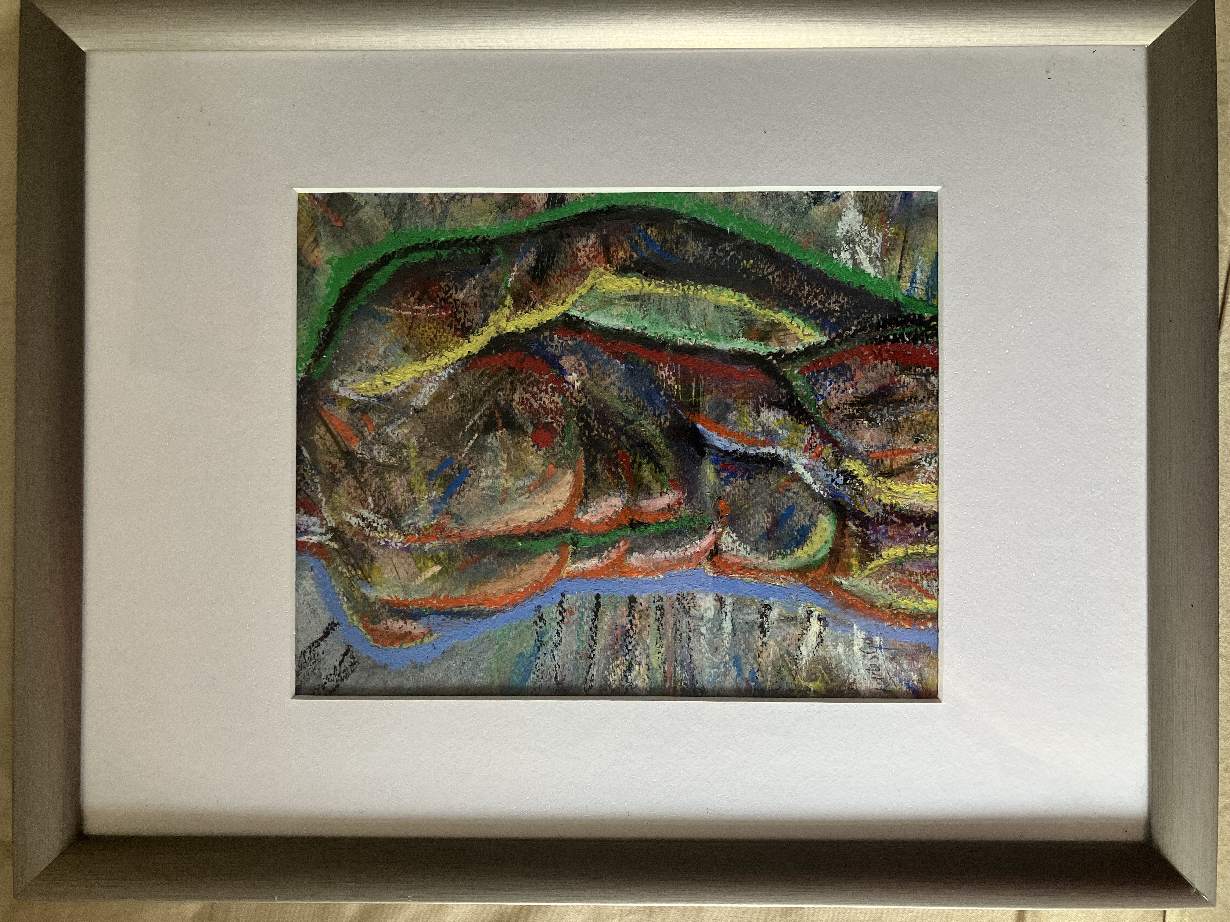 Male Figure Colors Studies, original work signed by charles goh