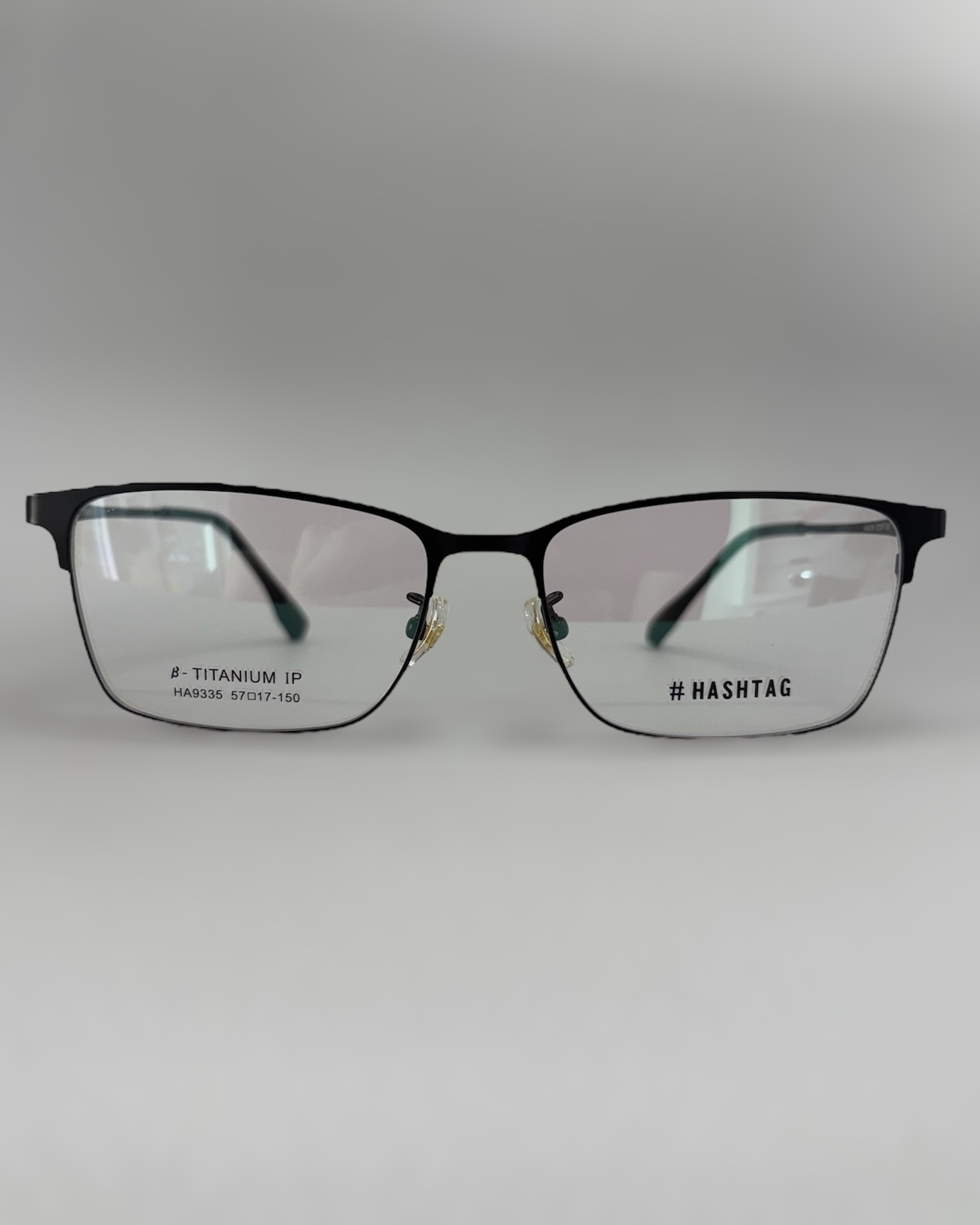 Lentes hashtag de titanio