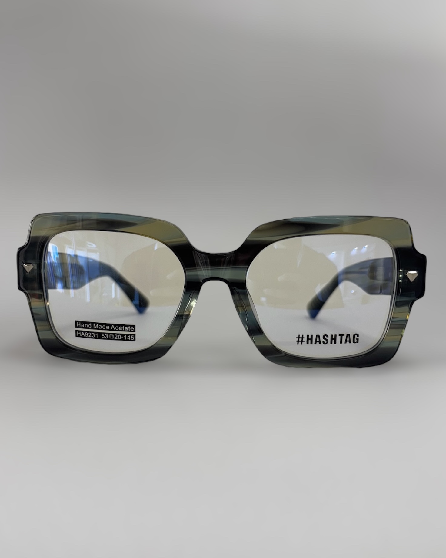 Gafas de moda hashtag