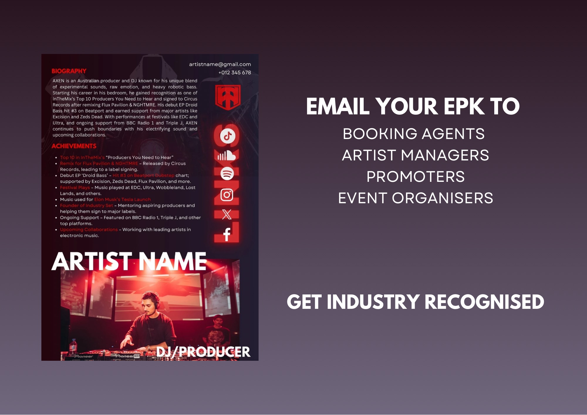 EPK Template Bundle