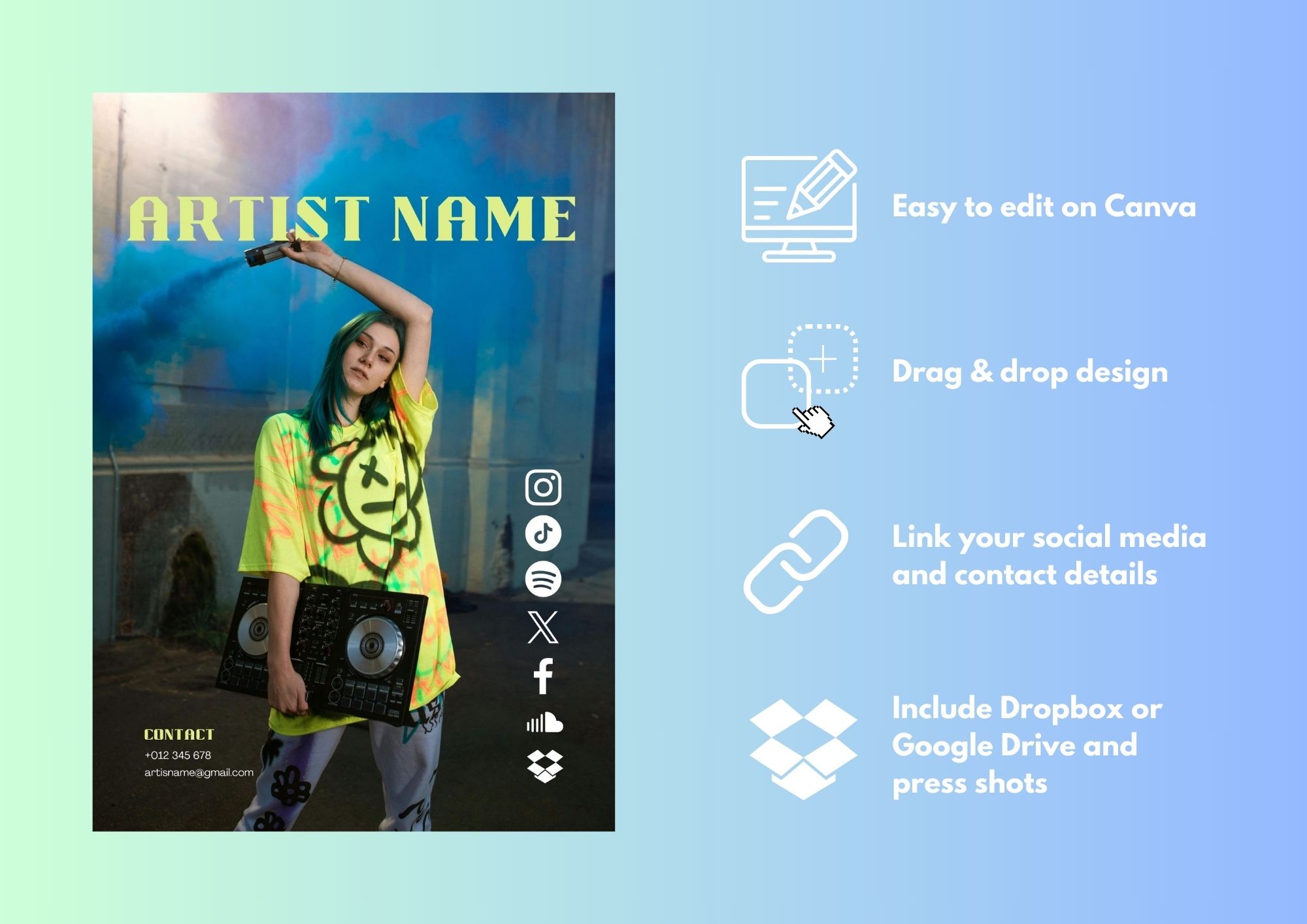 2-Page STATUS Press Kit