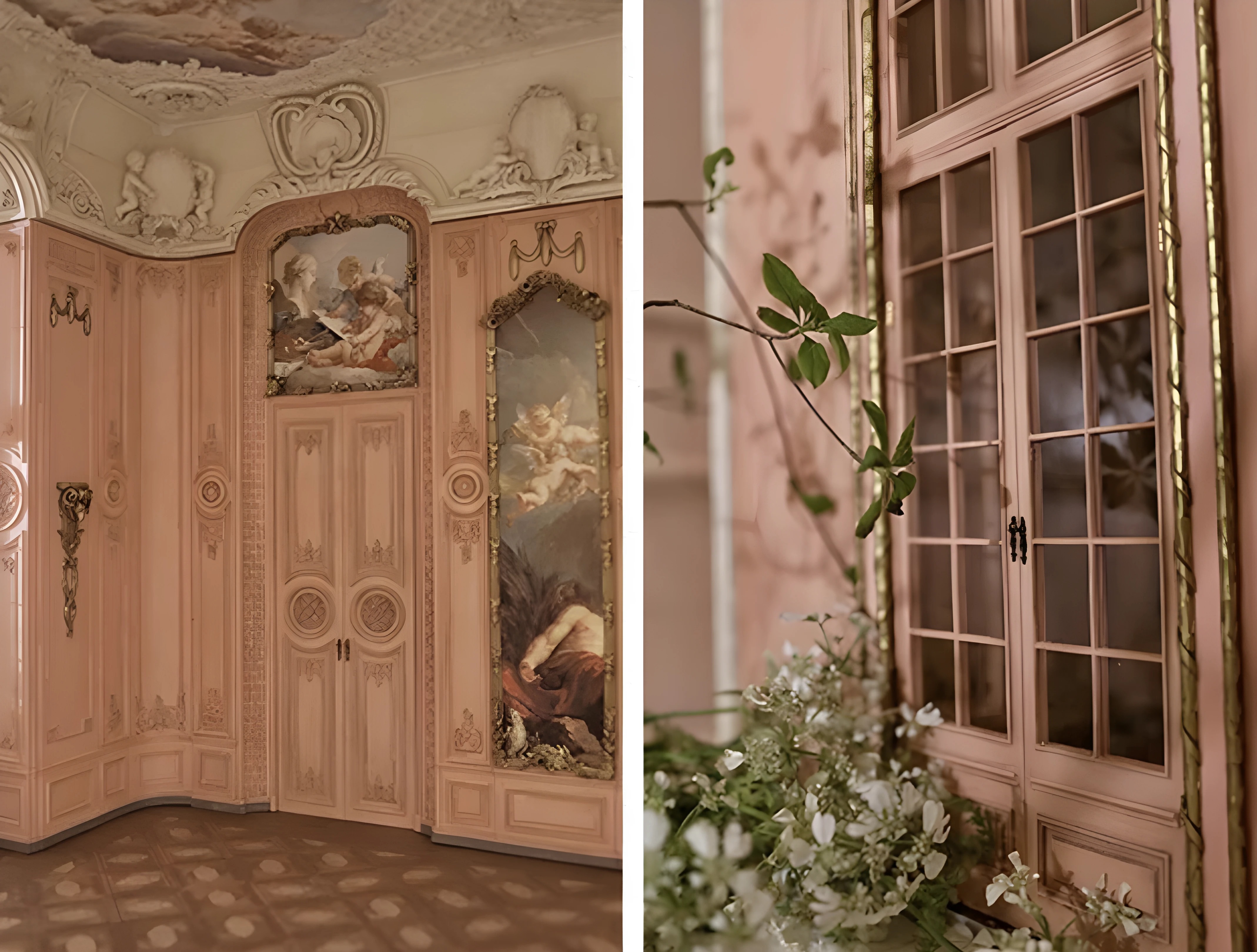 Luxury Rococo Dollhouse – Bentra Palace | 3 Scale