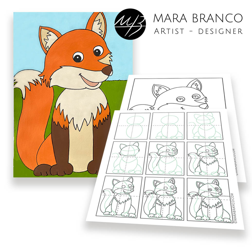 Fox Drawing