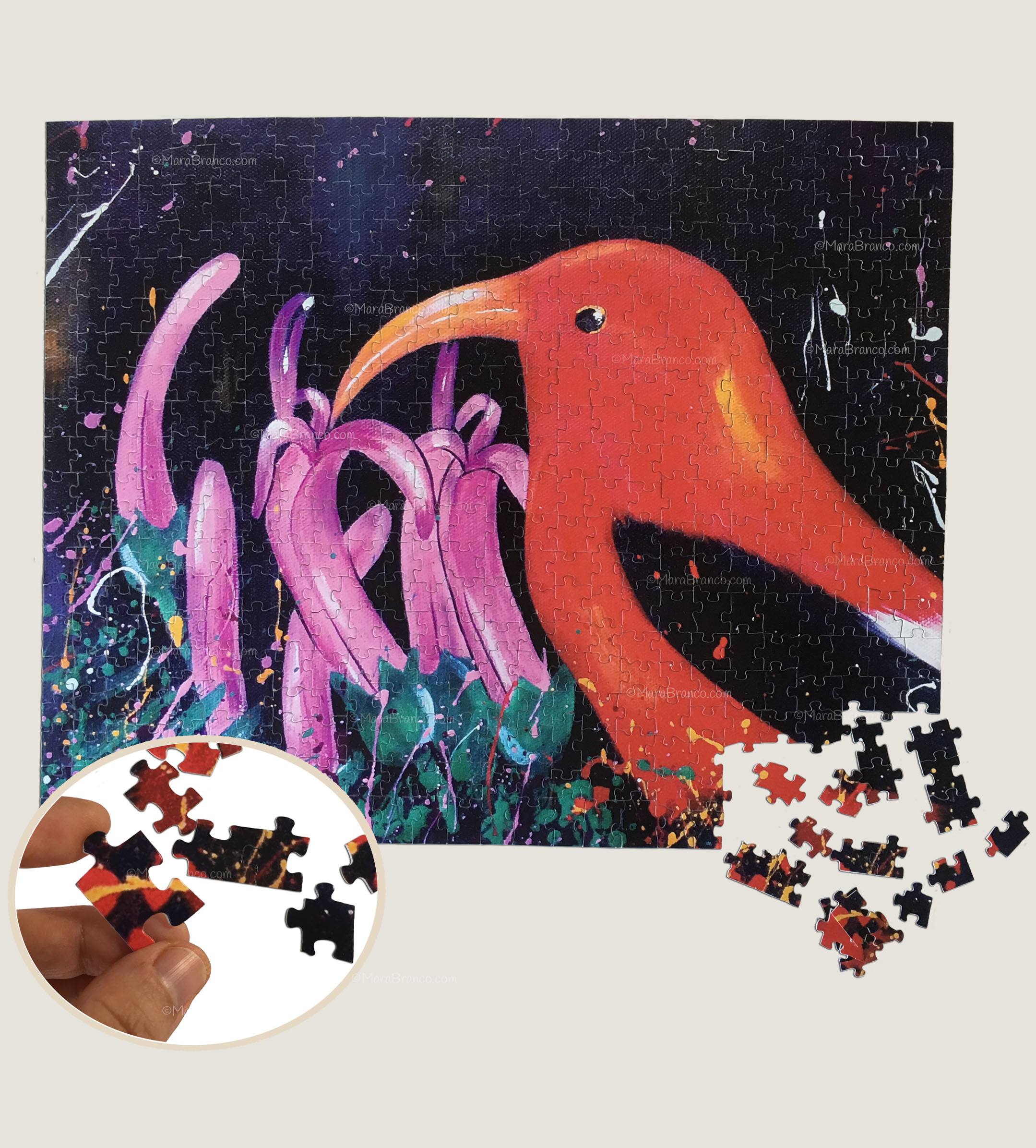Puzzle " 'I'iwi "