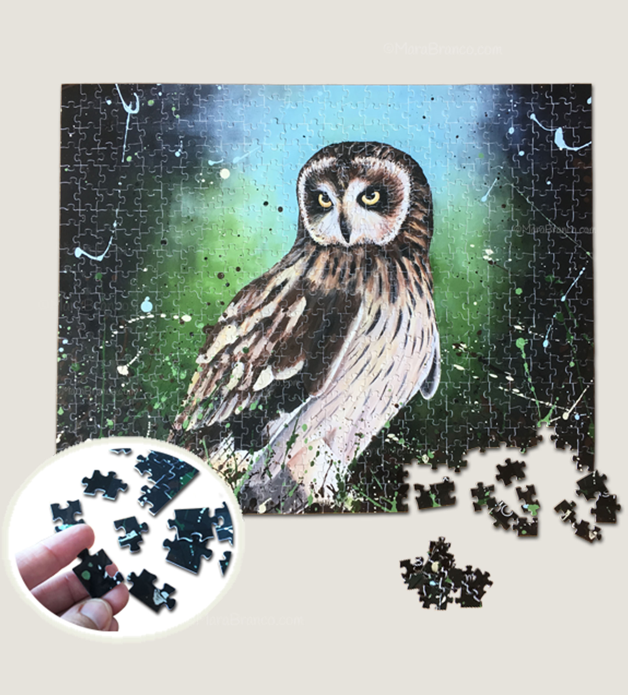 Puzzle " Pueo "