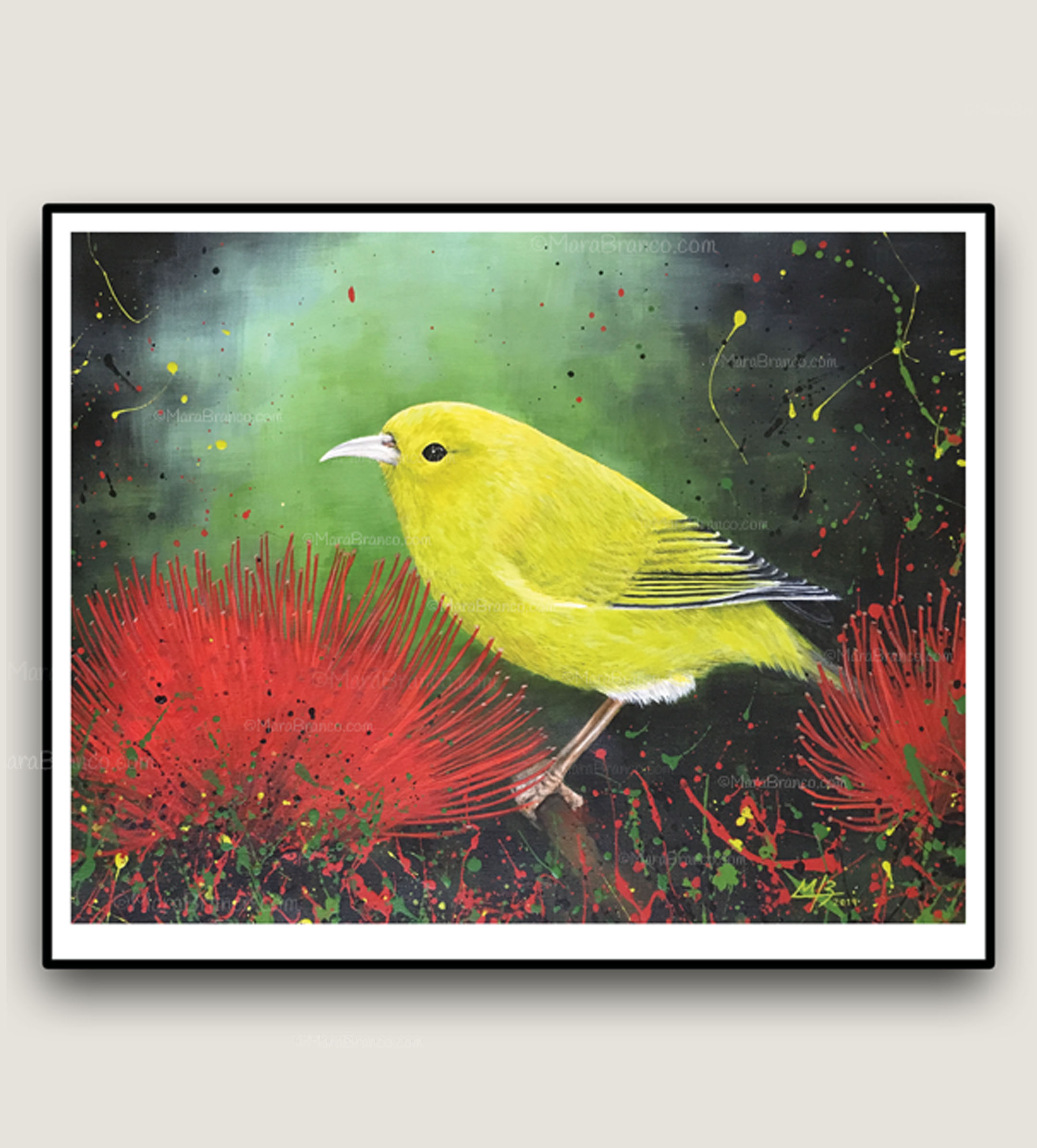 "Anianiau"  Mini print