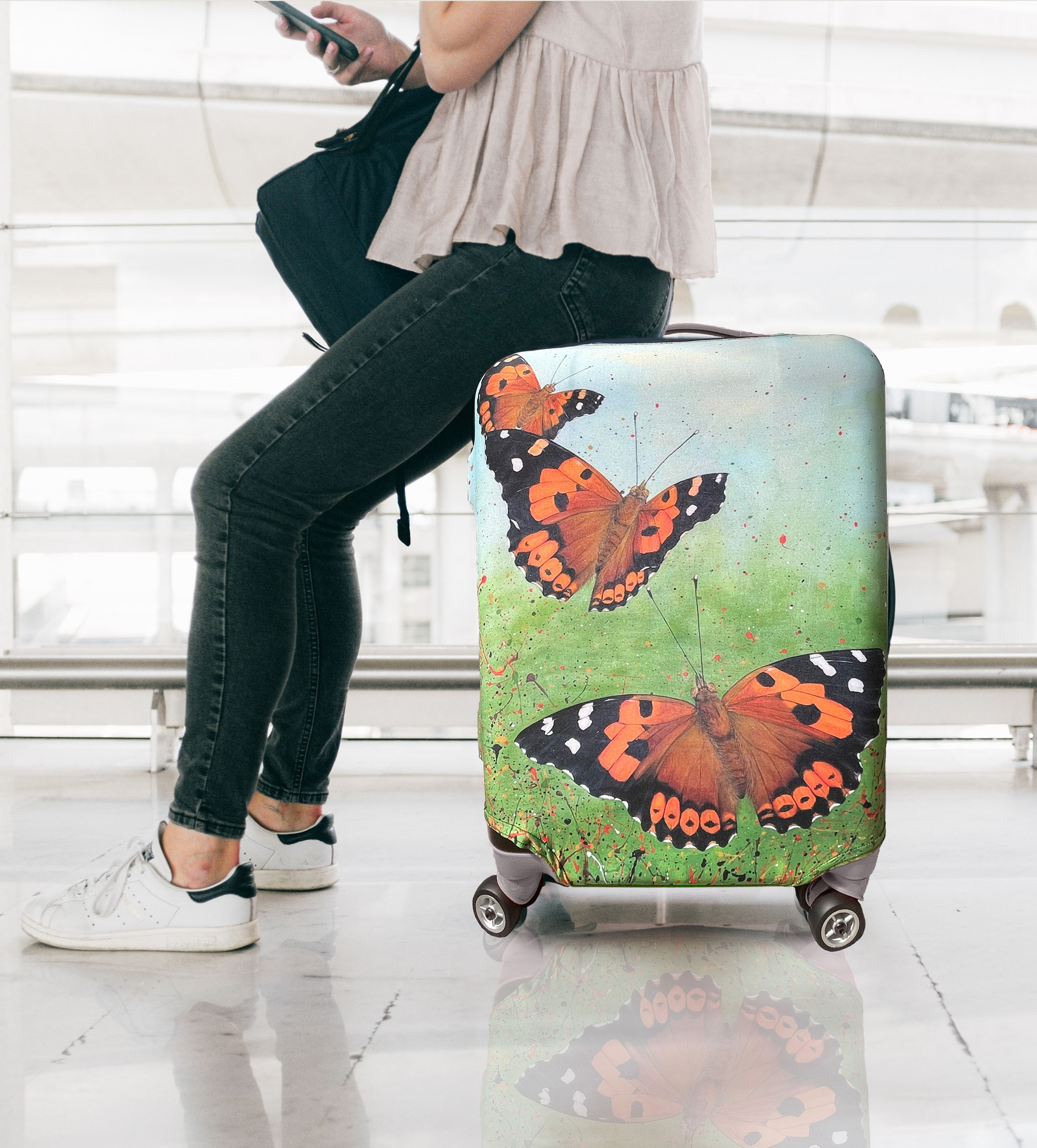 "Kamehameha Butterfly" - Luggage Cover 