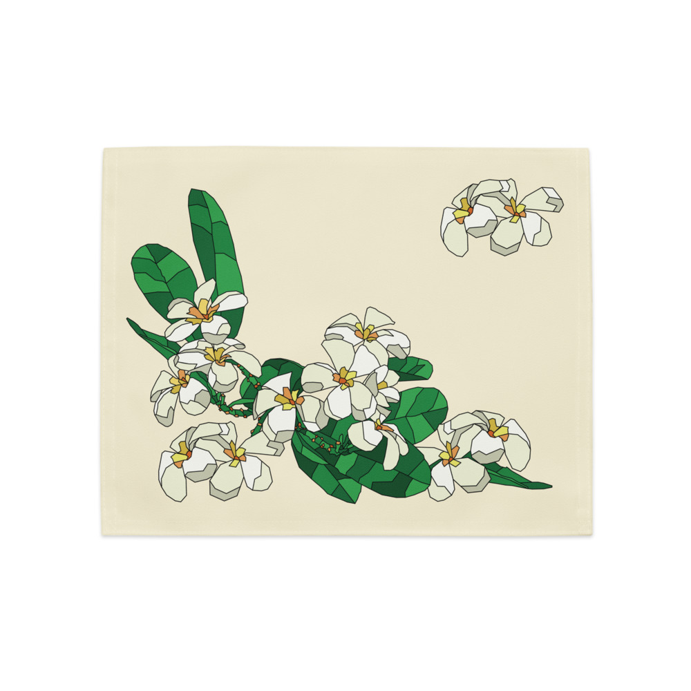 Plumeria Placemat Set
