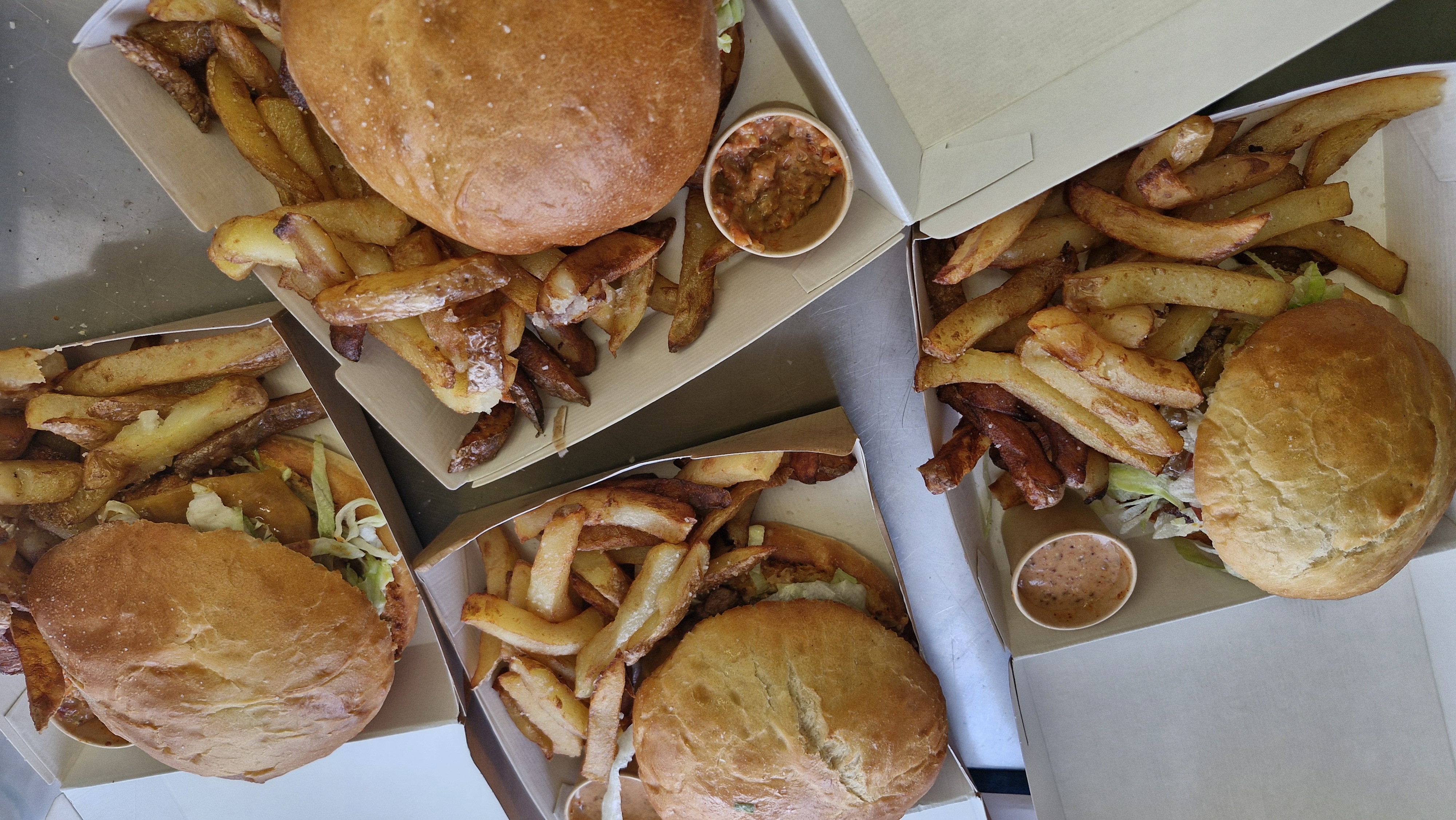 Burger "le smash GLC" frites