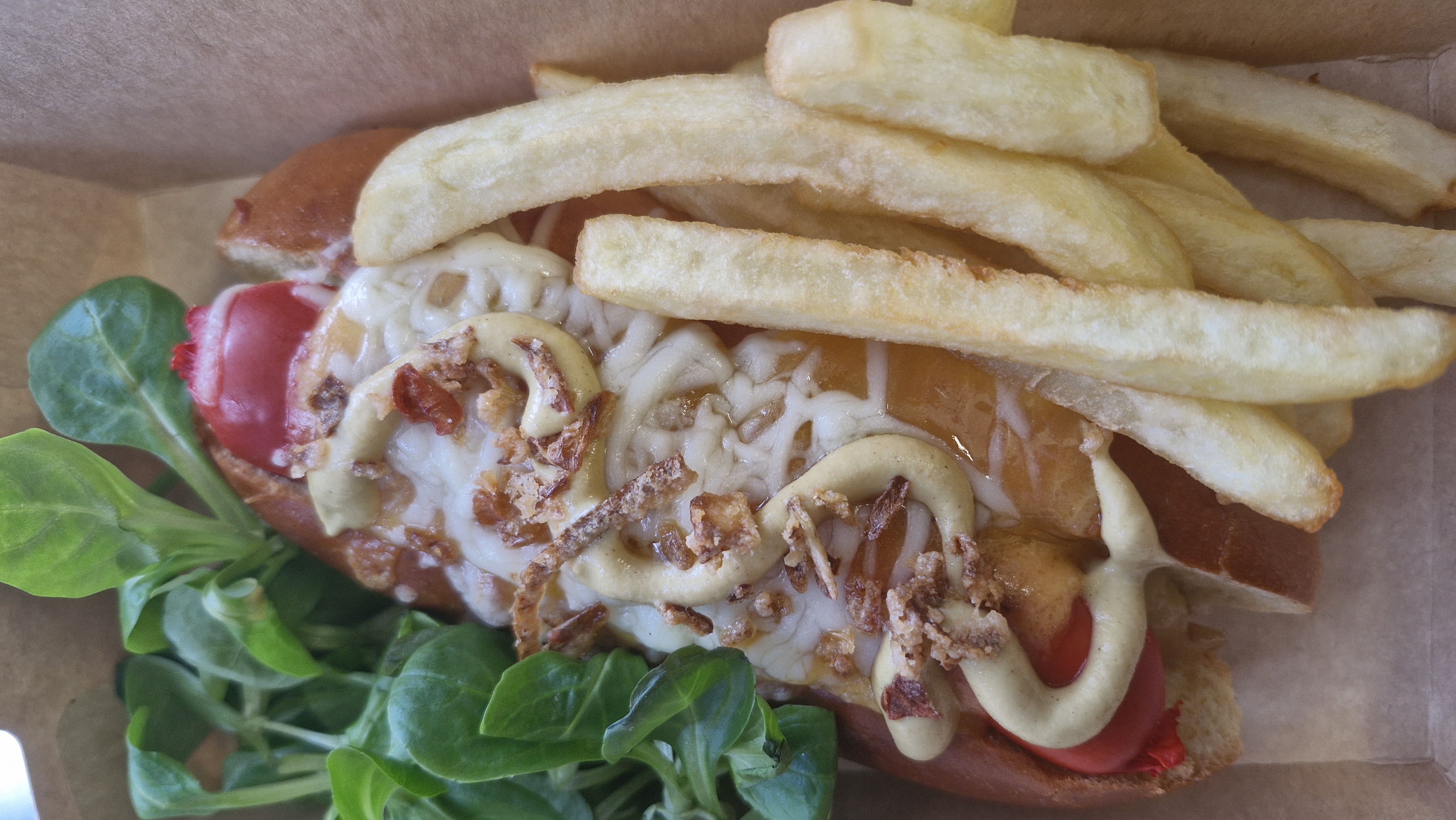 Hot-dog frites
