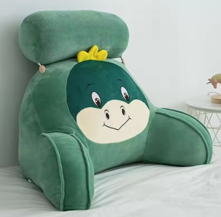 Dinosaur Plush Backrest Pillow