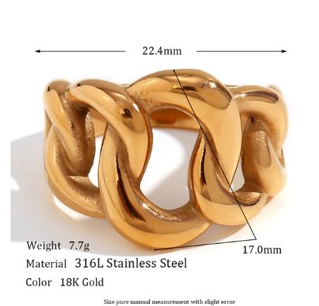 316L Stainless Steel Ring