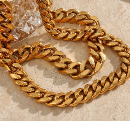 Gold Cuban Link Chain