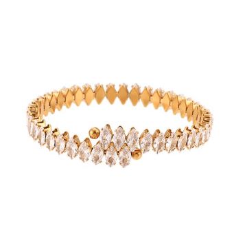 Gold CZ Bracelet