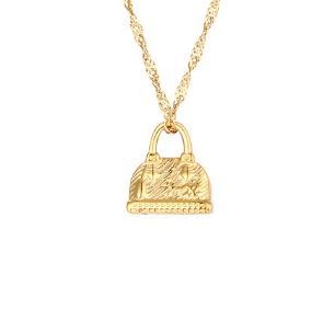 Gold Pendant Necklace