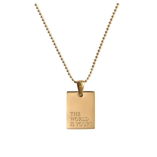Gold Pendant Necklace