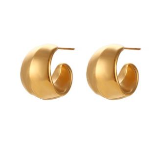 Gold Hoop Earrings