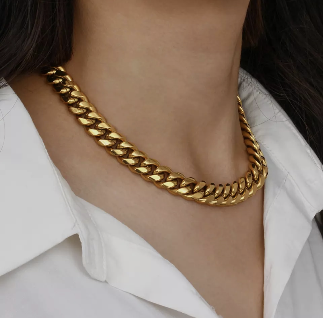 Gold Cuban Link Chain