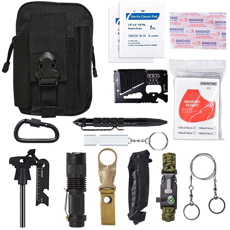 Outdoor Survival Kit 14-in-1
