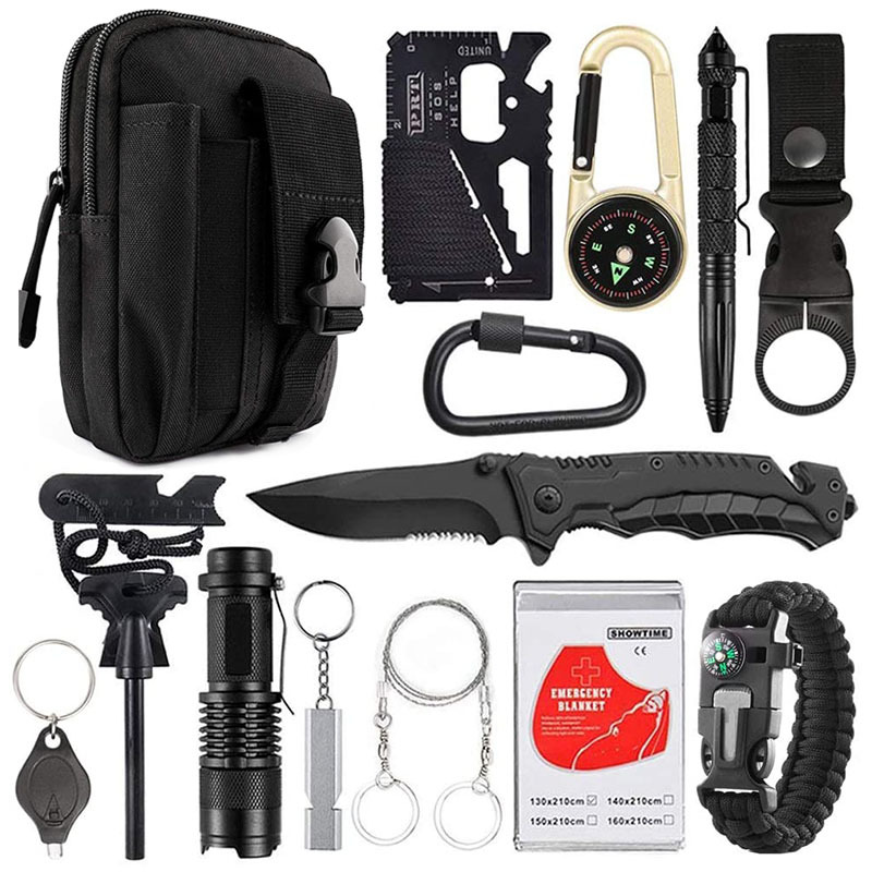 Outdoor Survival Kit 14-in-1