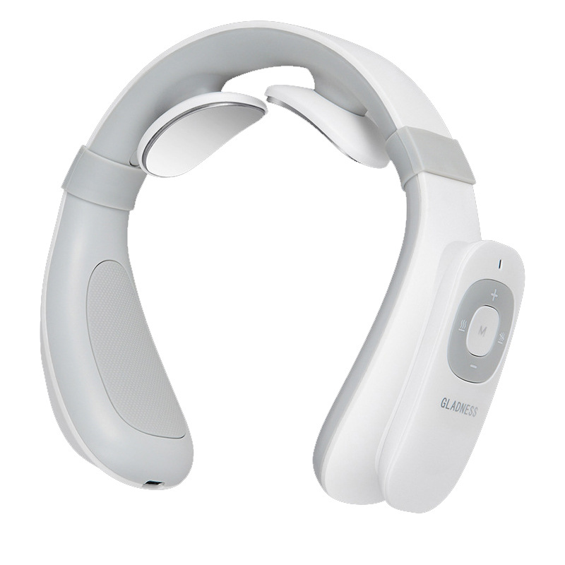 Heated Shiatsu Neck & Shoulder Massager – Deep Kneading Pain Relief Wrap