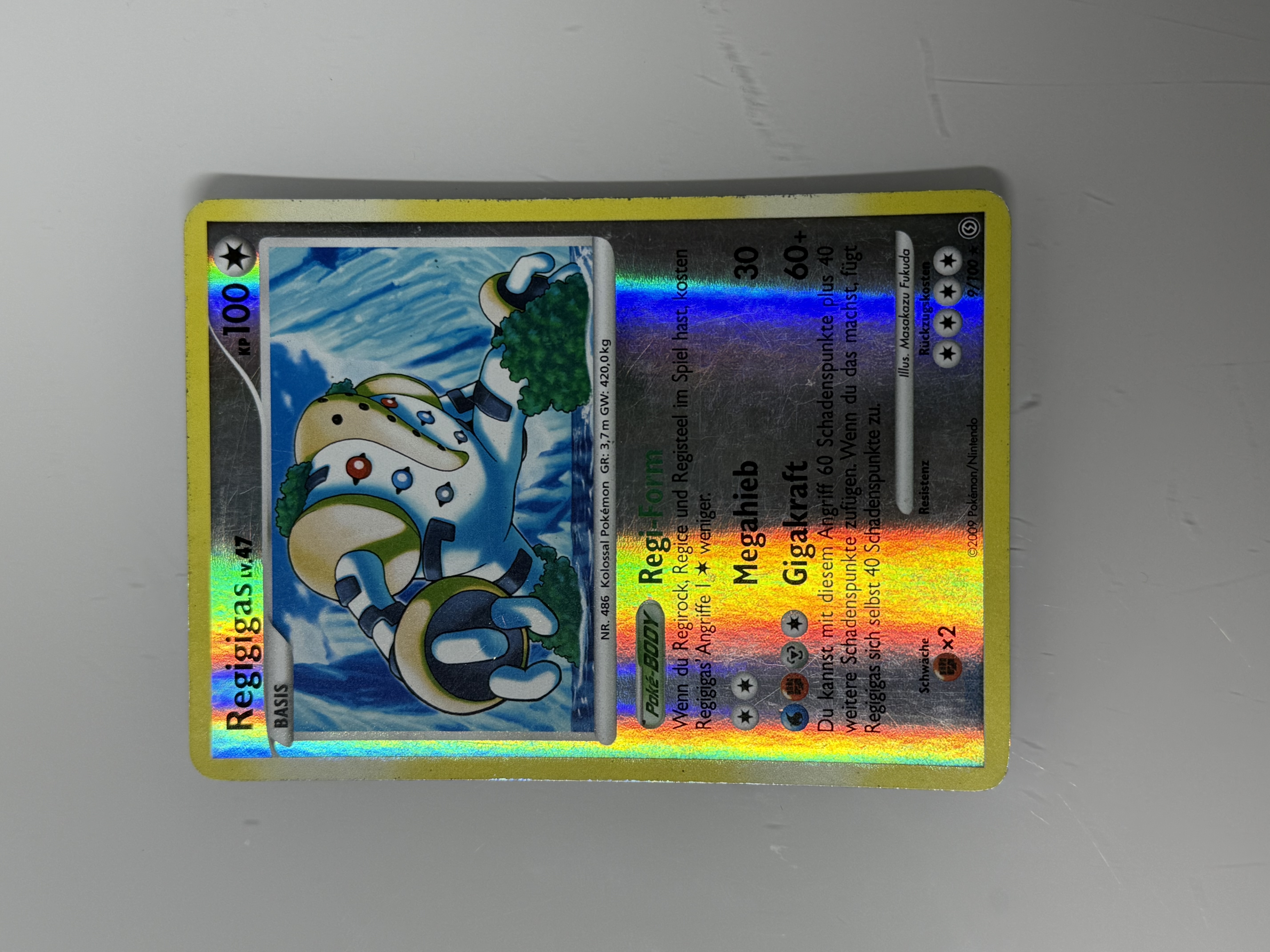 Regigigas Lv 47 9/100