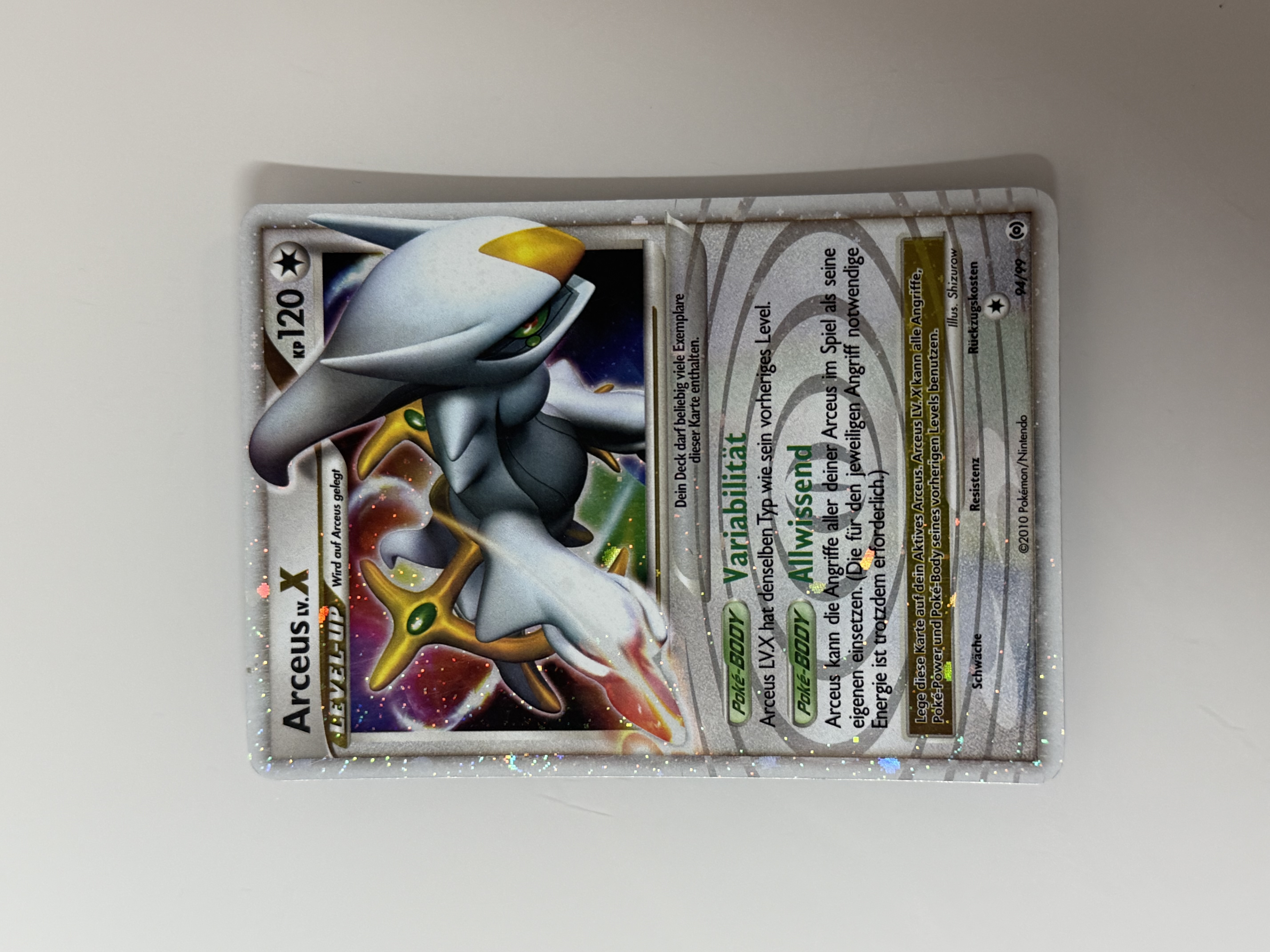 Arceus Lv X 94/99