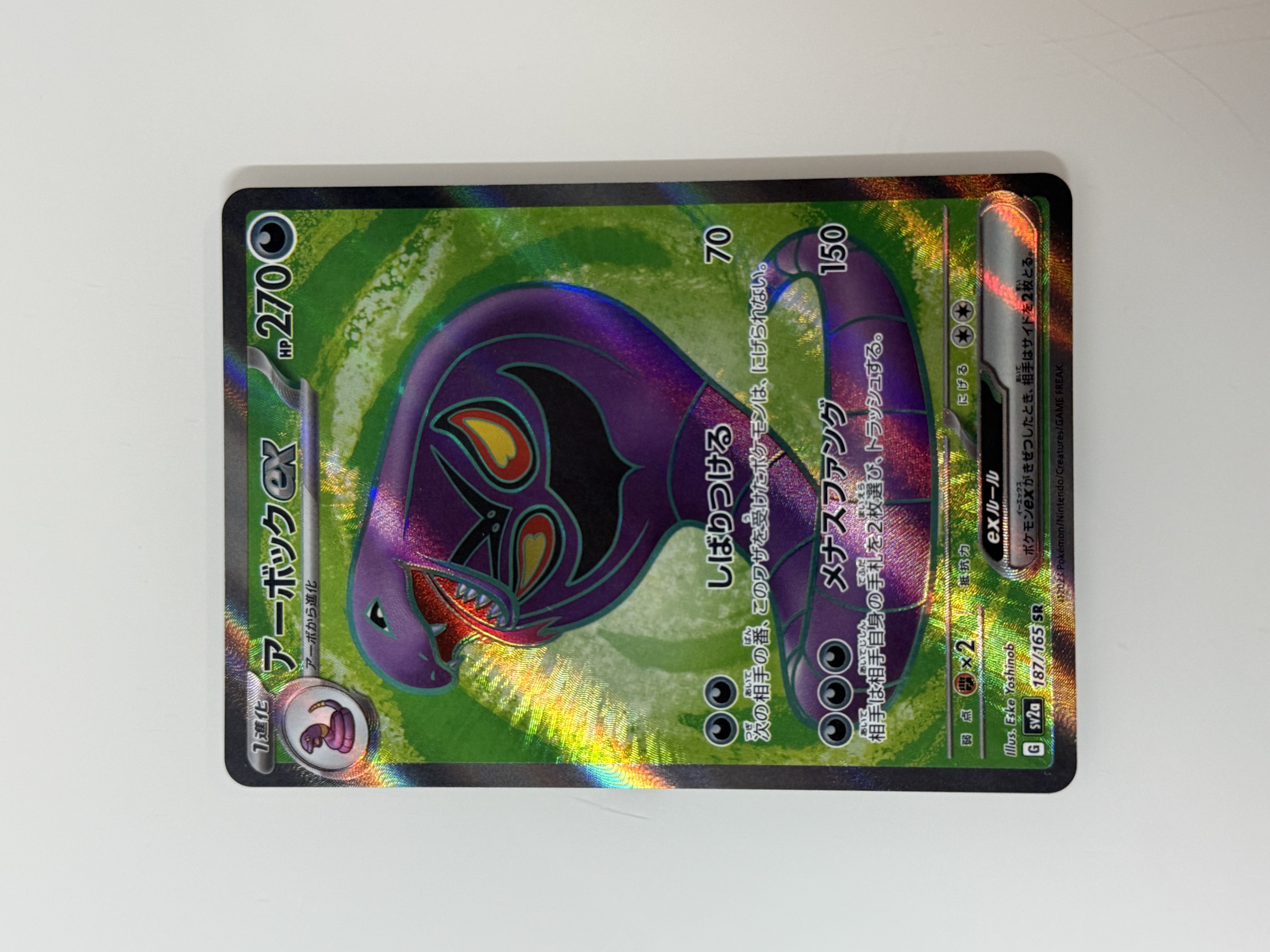 Arbok ex 187/165