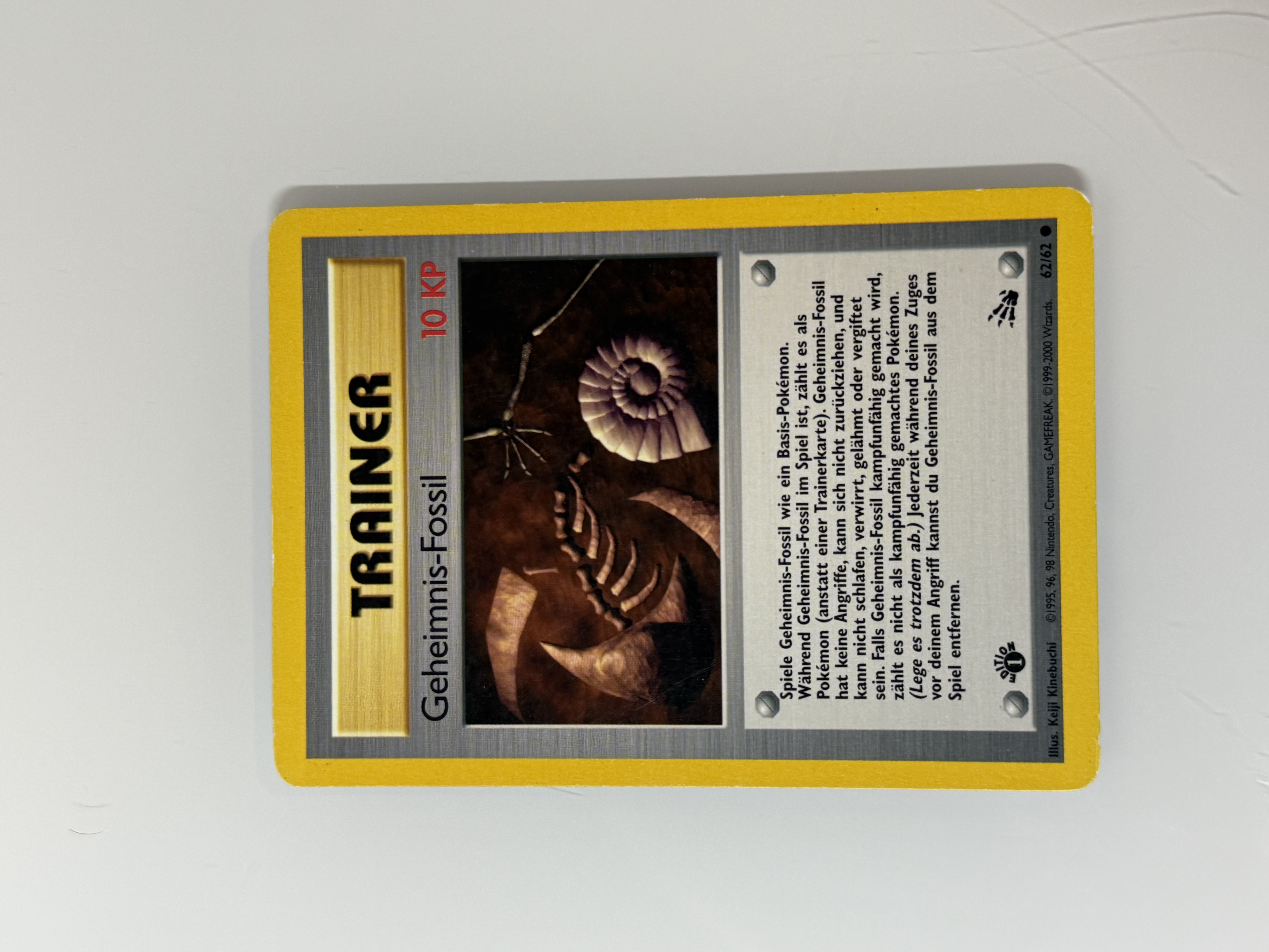 Geheimnis-Fossil 1st Edition 62/62