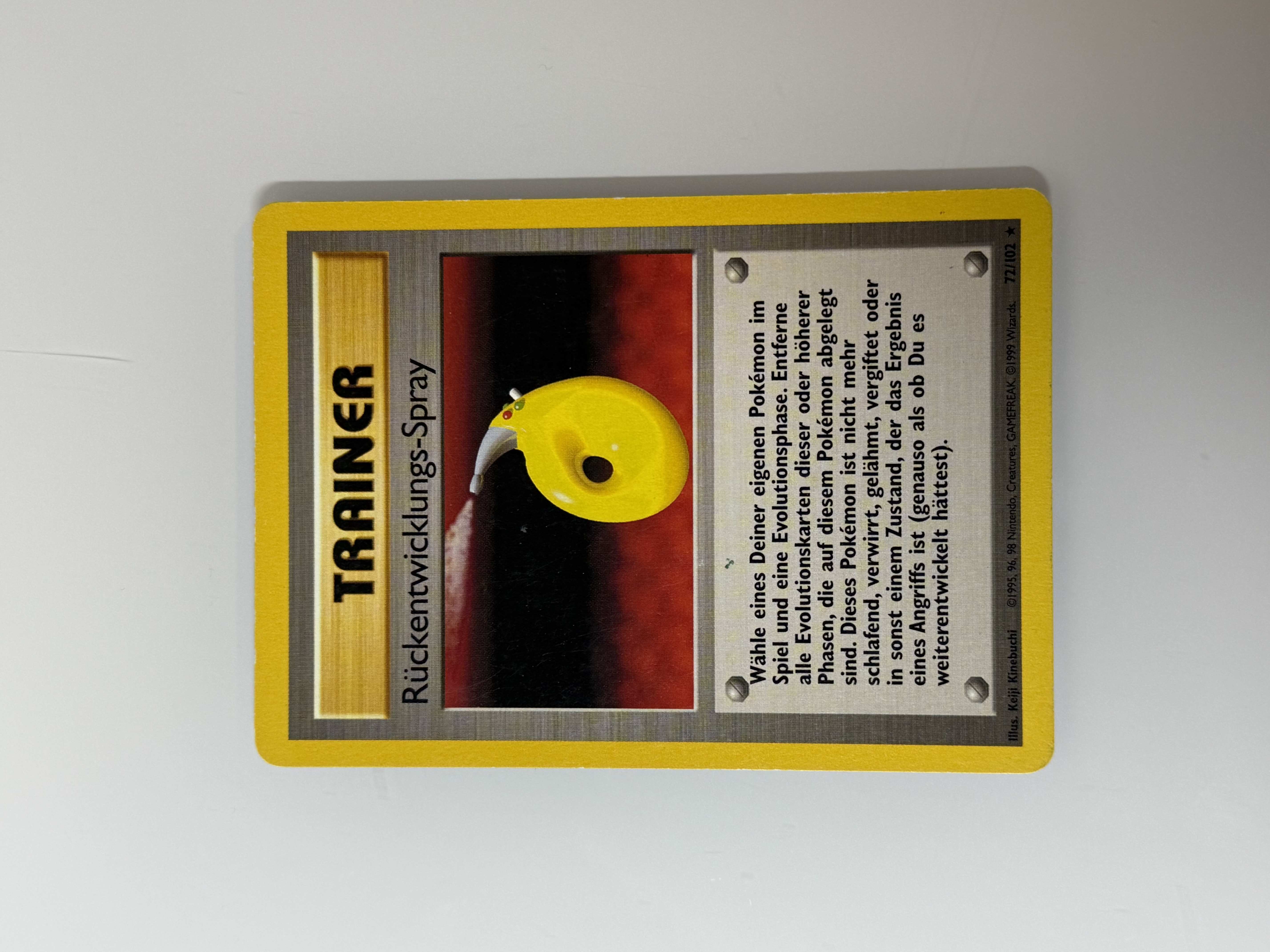 Rückentwicklungs-Spray 72/102