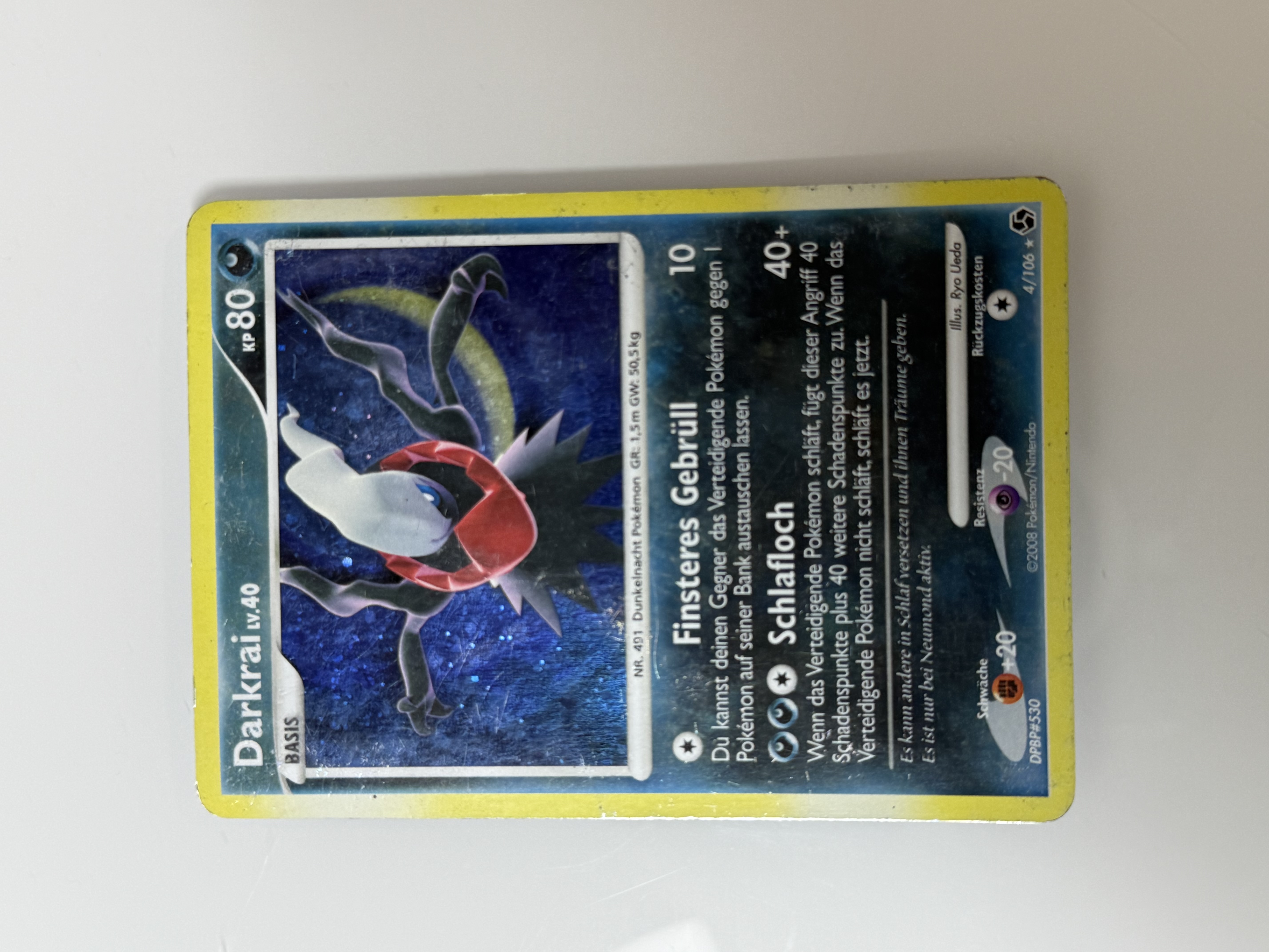 Darkrai Lv 40 4/106