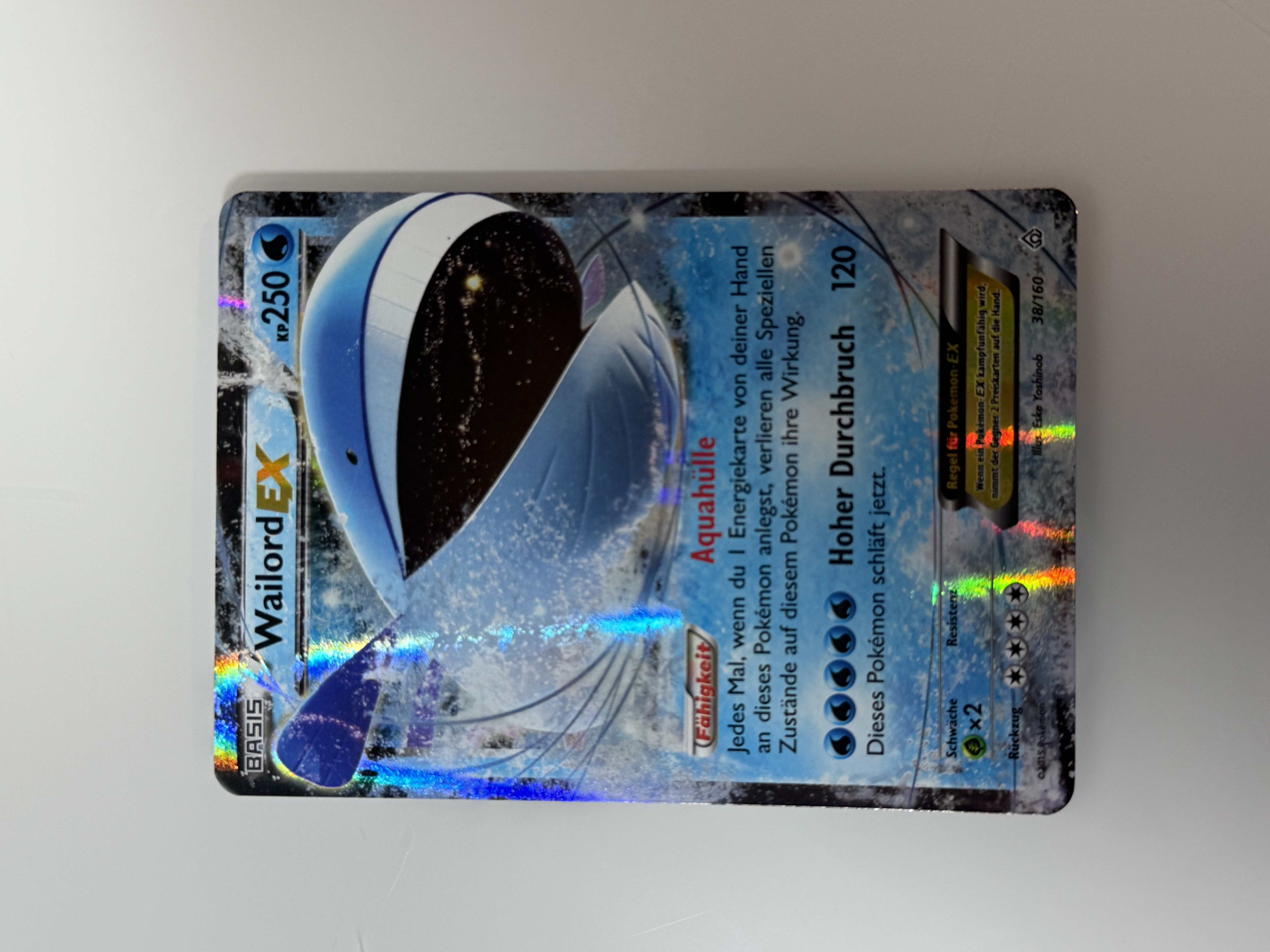 Wailord ex 38/160