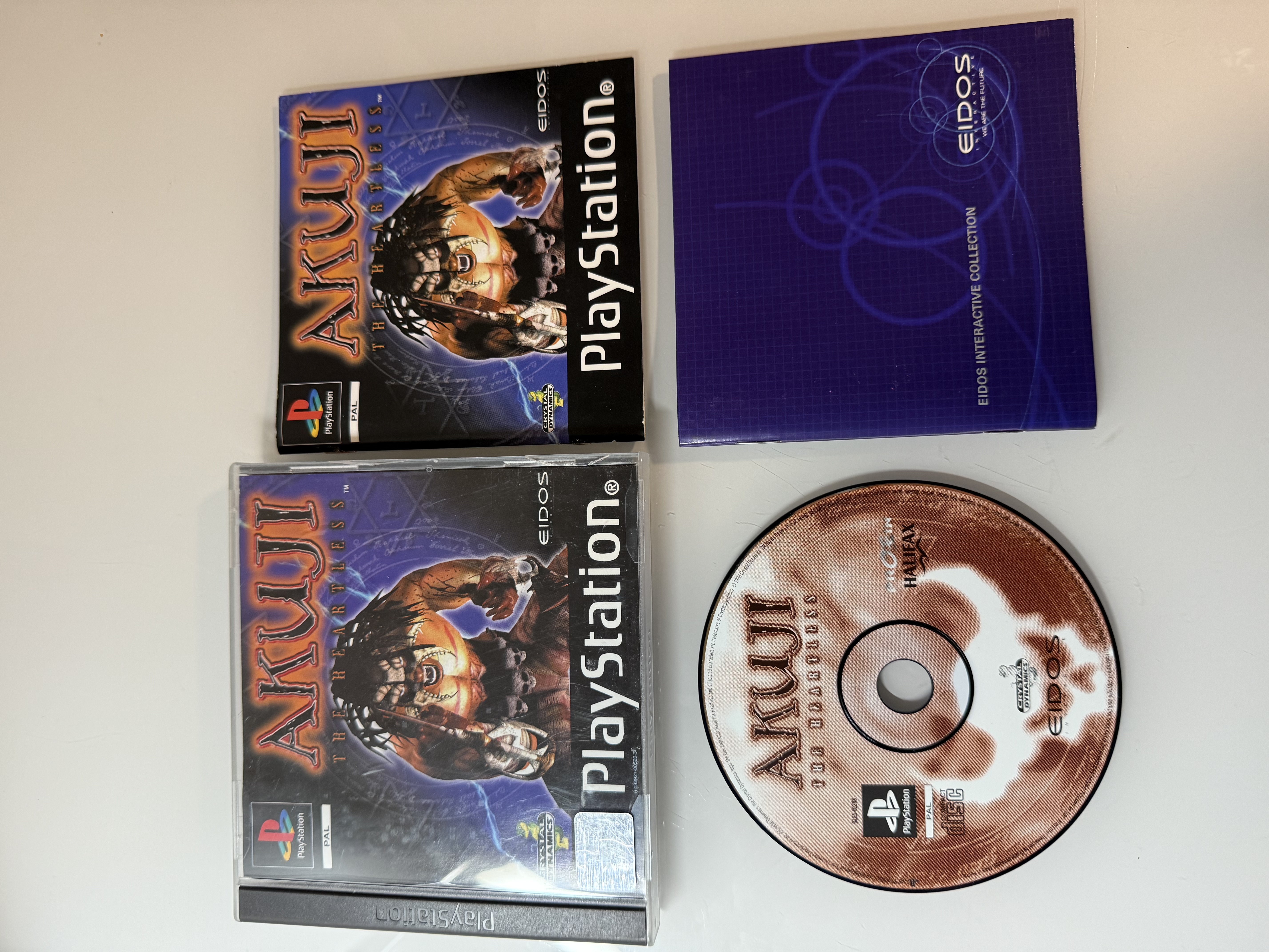 Akuji The Heartless - Playstation 1 PS1 - Aus Meiner Sammlung - Sehr Gut