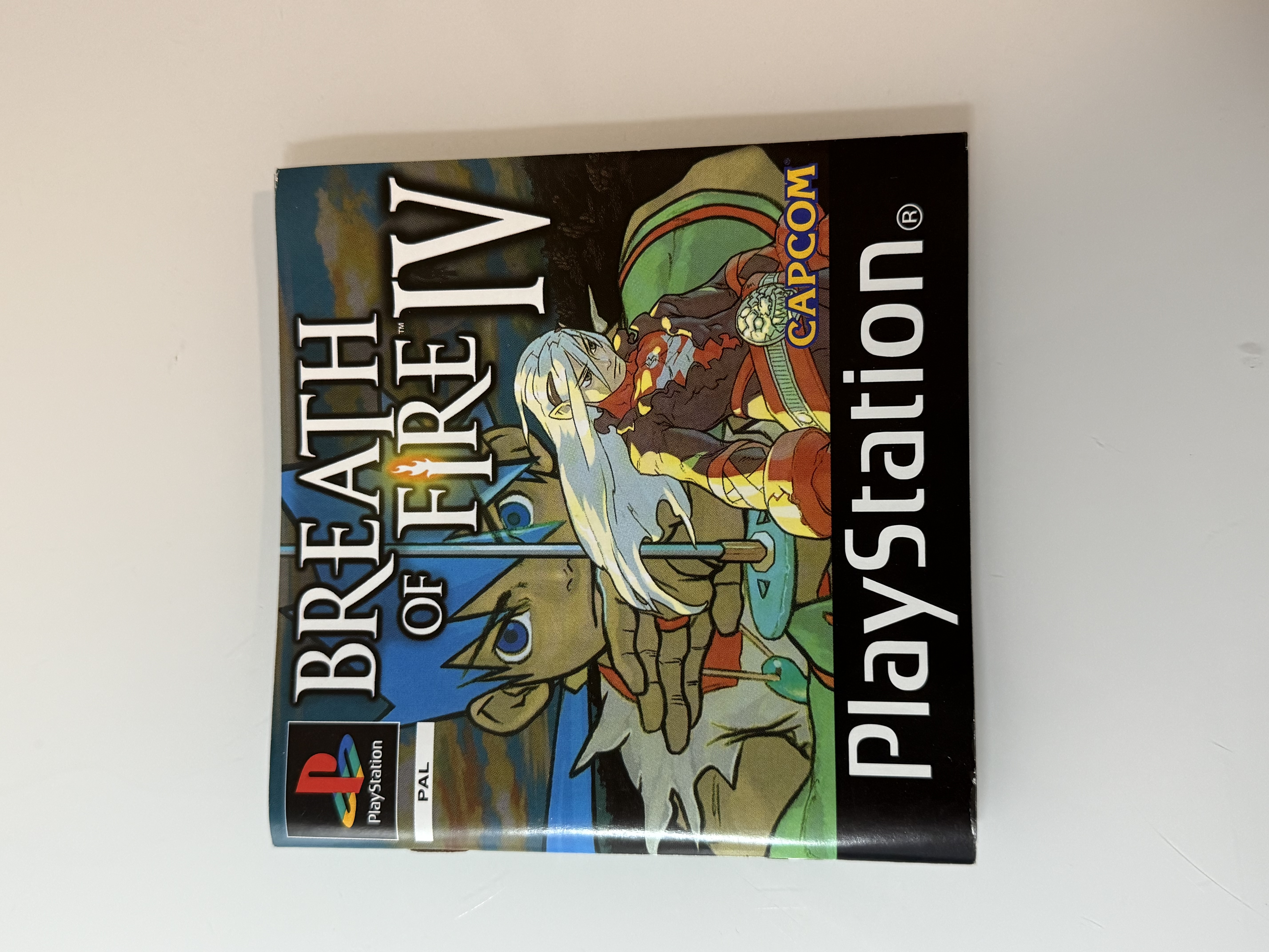 Breathe of Fire IV * Playstation 1 * RPG RAR PS1 Rollenspiel OVP Anleitung