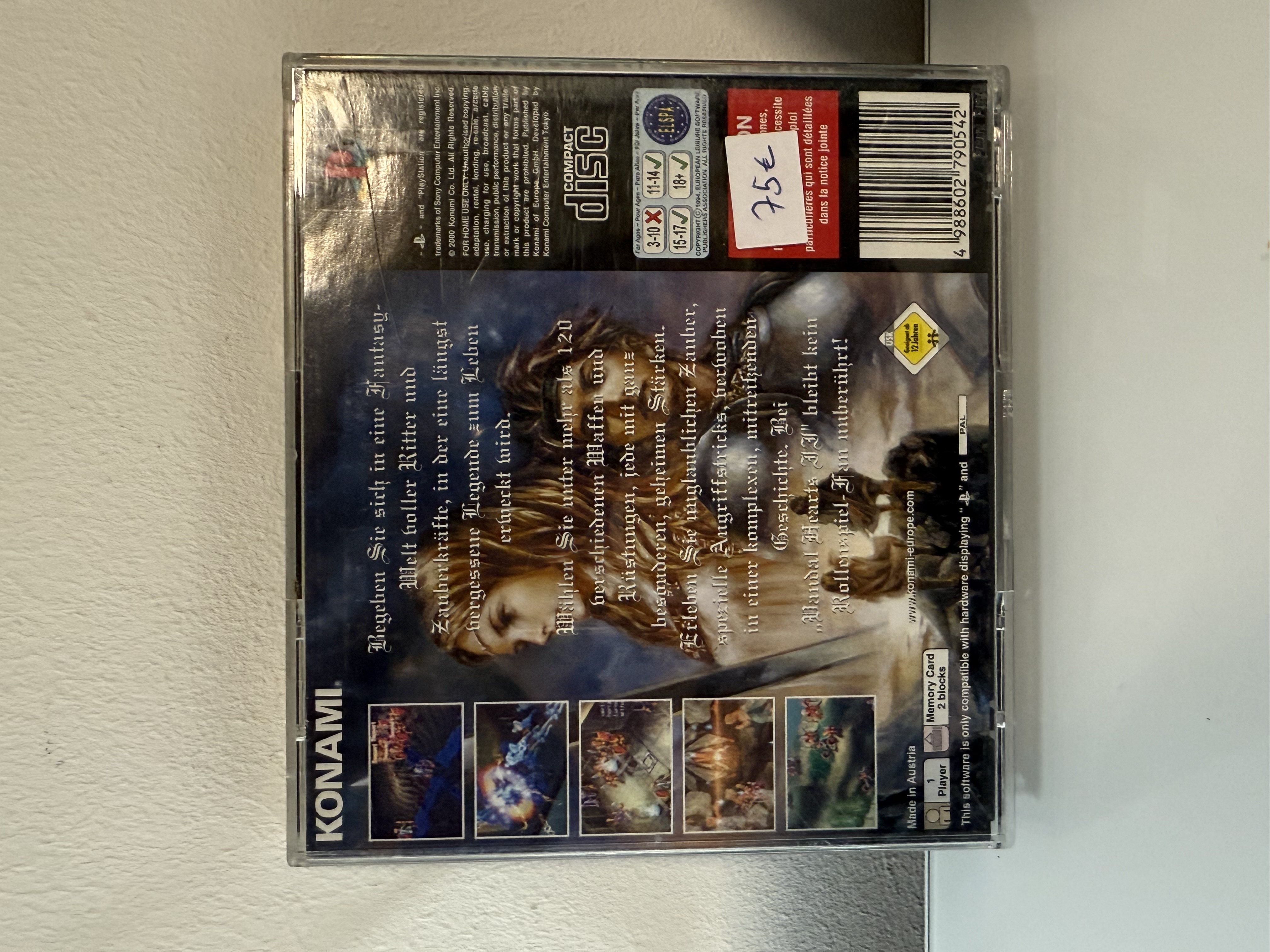 Vandal Hearts II 2 (PSone) - Sony Playstation 1 Spiel - PS1 Game