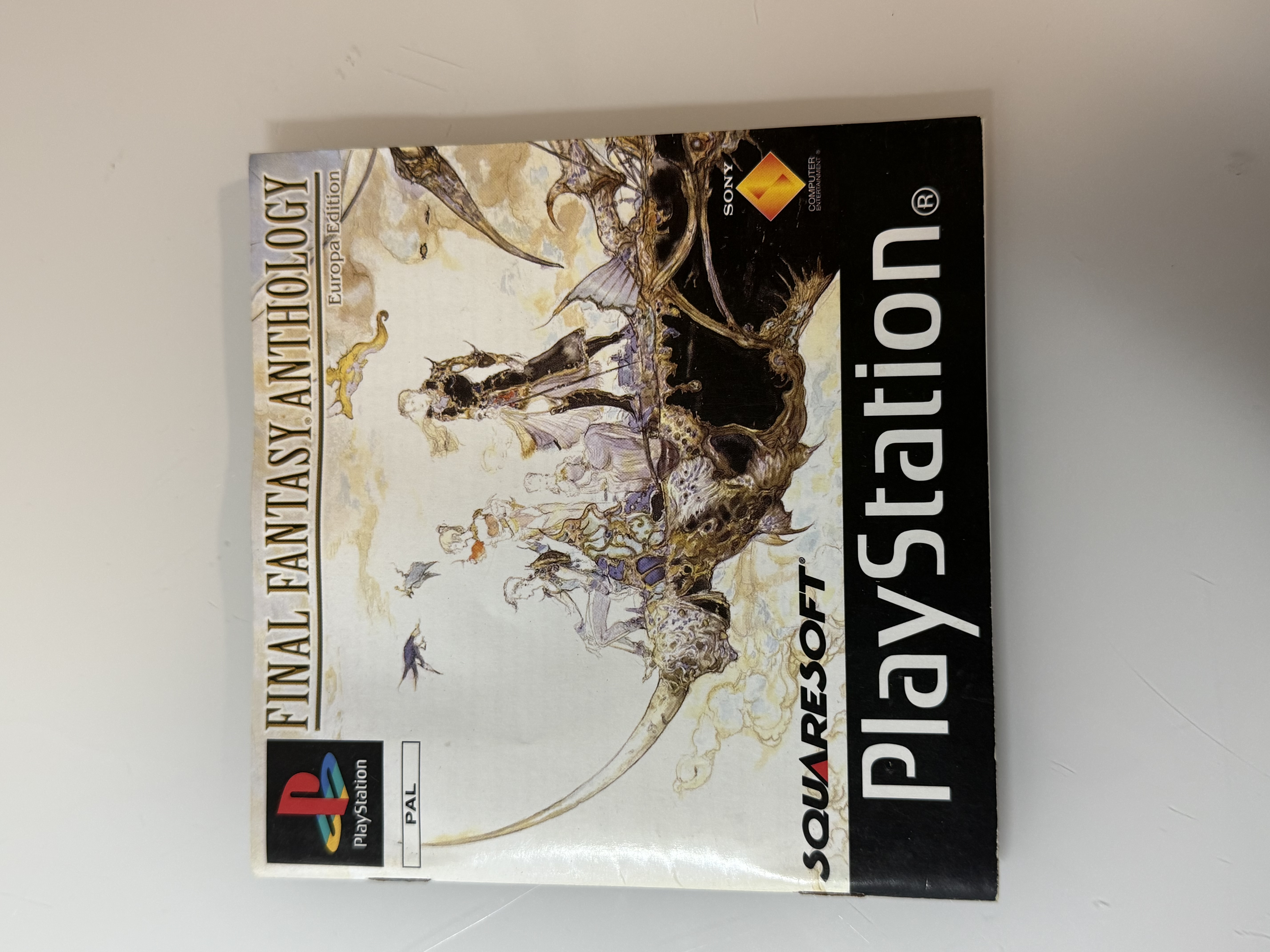 Final Fantasy Anthology PS1 - Sony Playstation Spiel - 2 Disc - Komplett - TOP