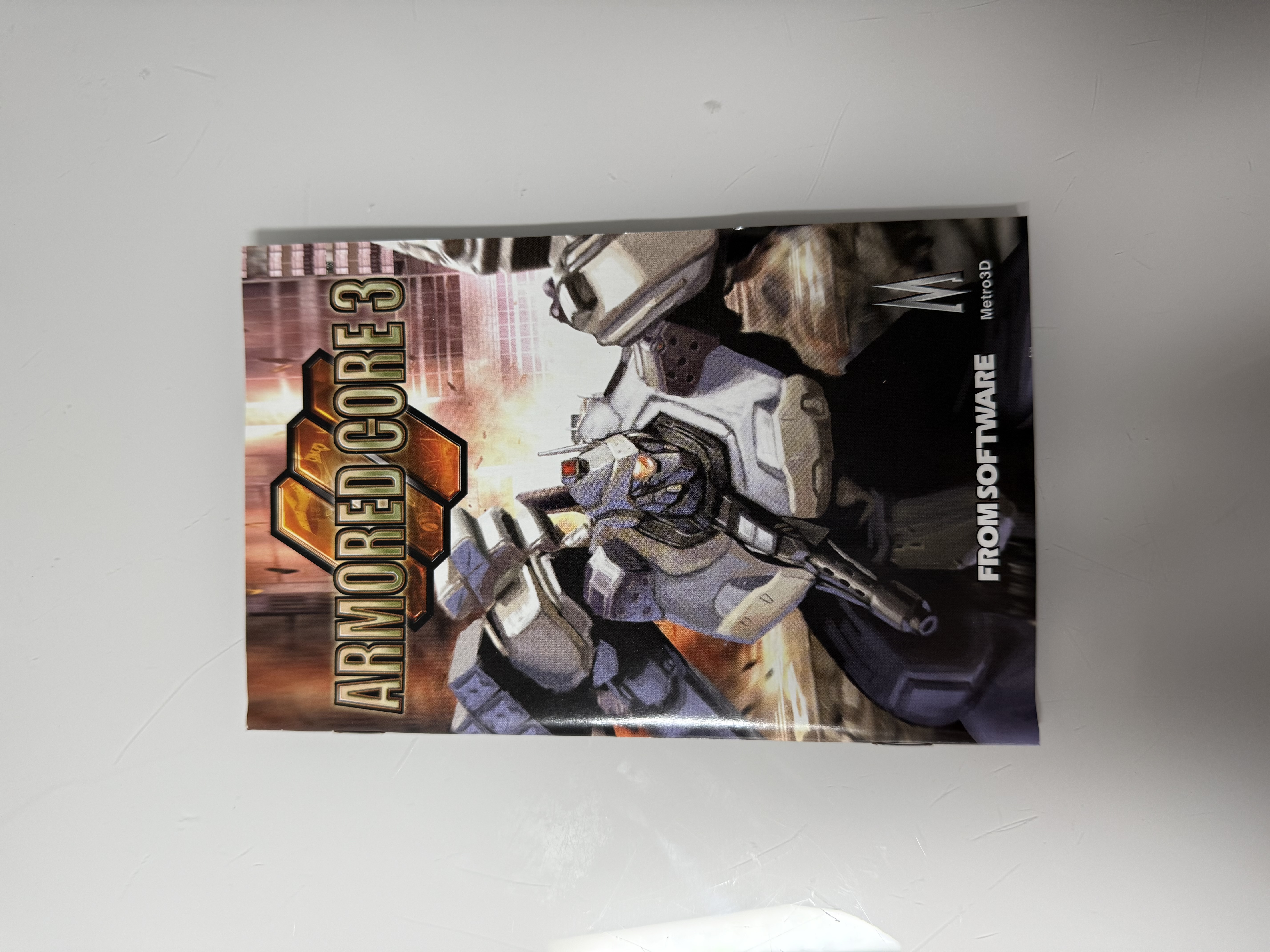 Armored Core 3 - PlayStation 2 - PS2 - 2003 - Komplett - Kratzerfrei       Sp112