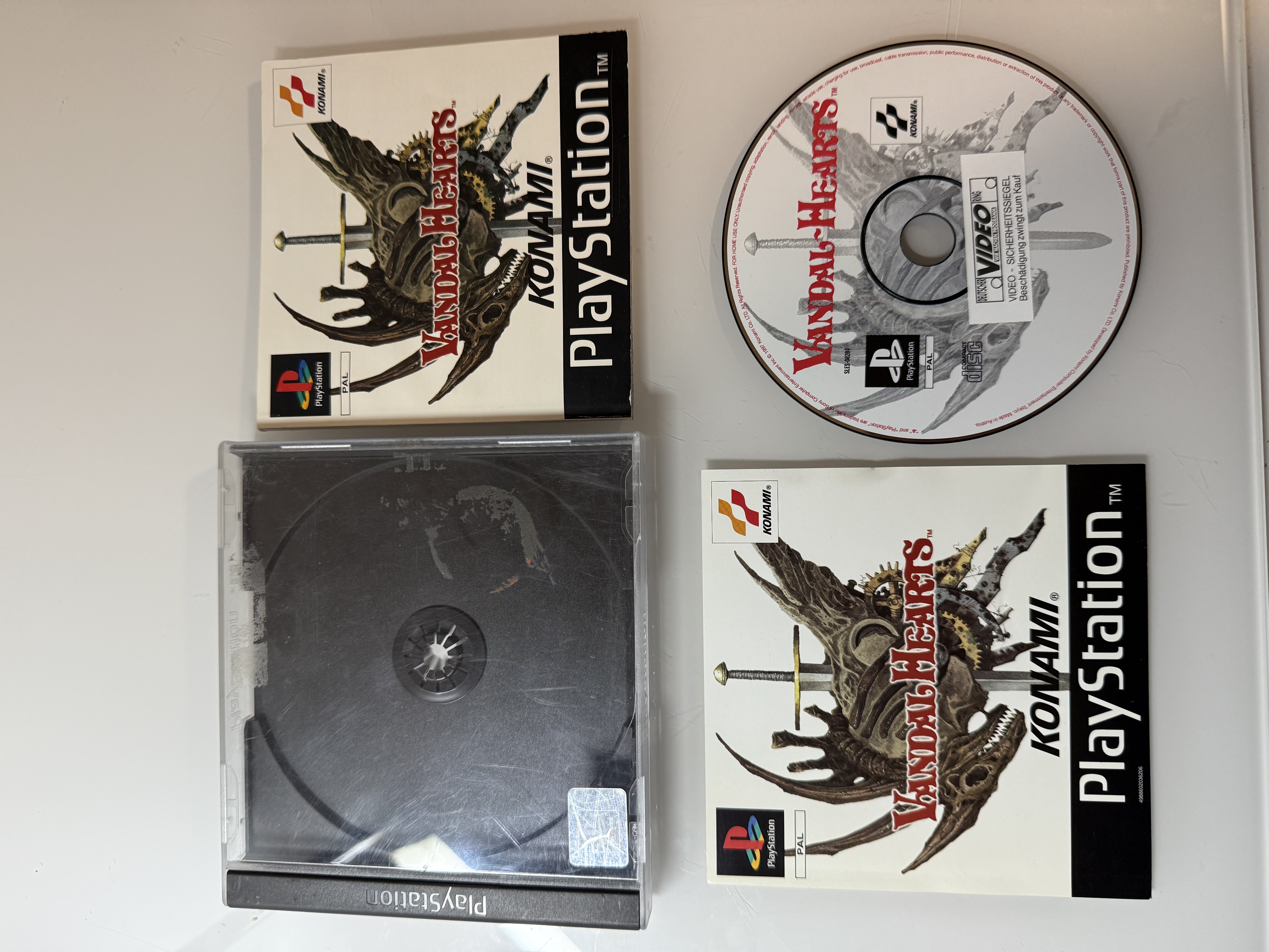 Vandal Hearts (PS1, Playstation 1) - CD sehr gut ✅
