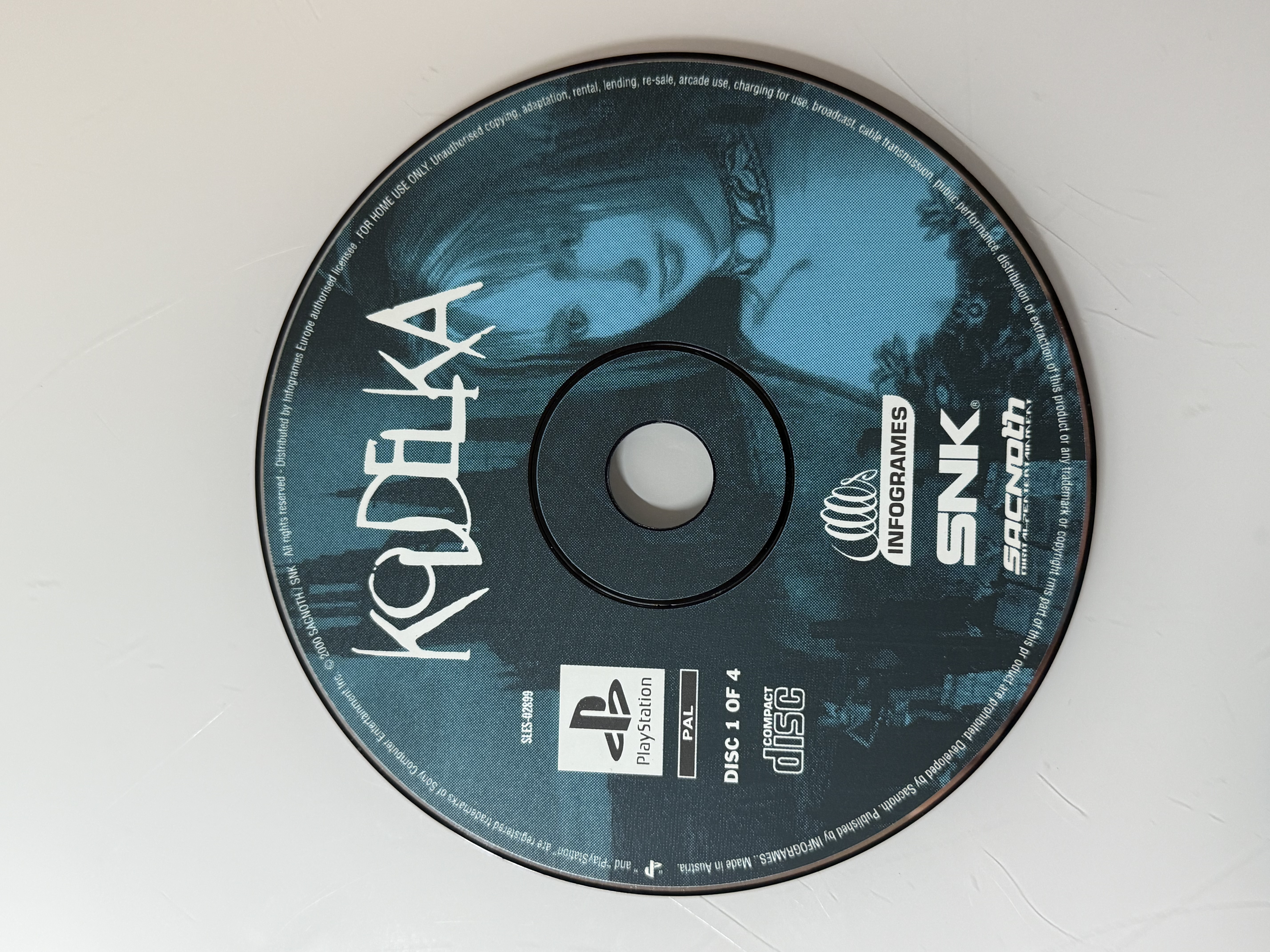 Koudelka - Sony Playstation 1 - OVP - gebraucht - PAL