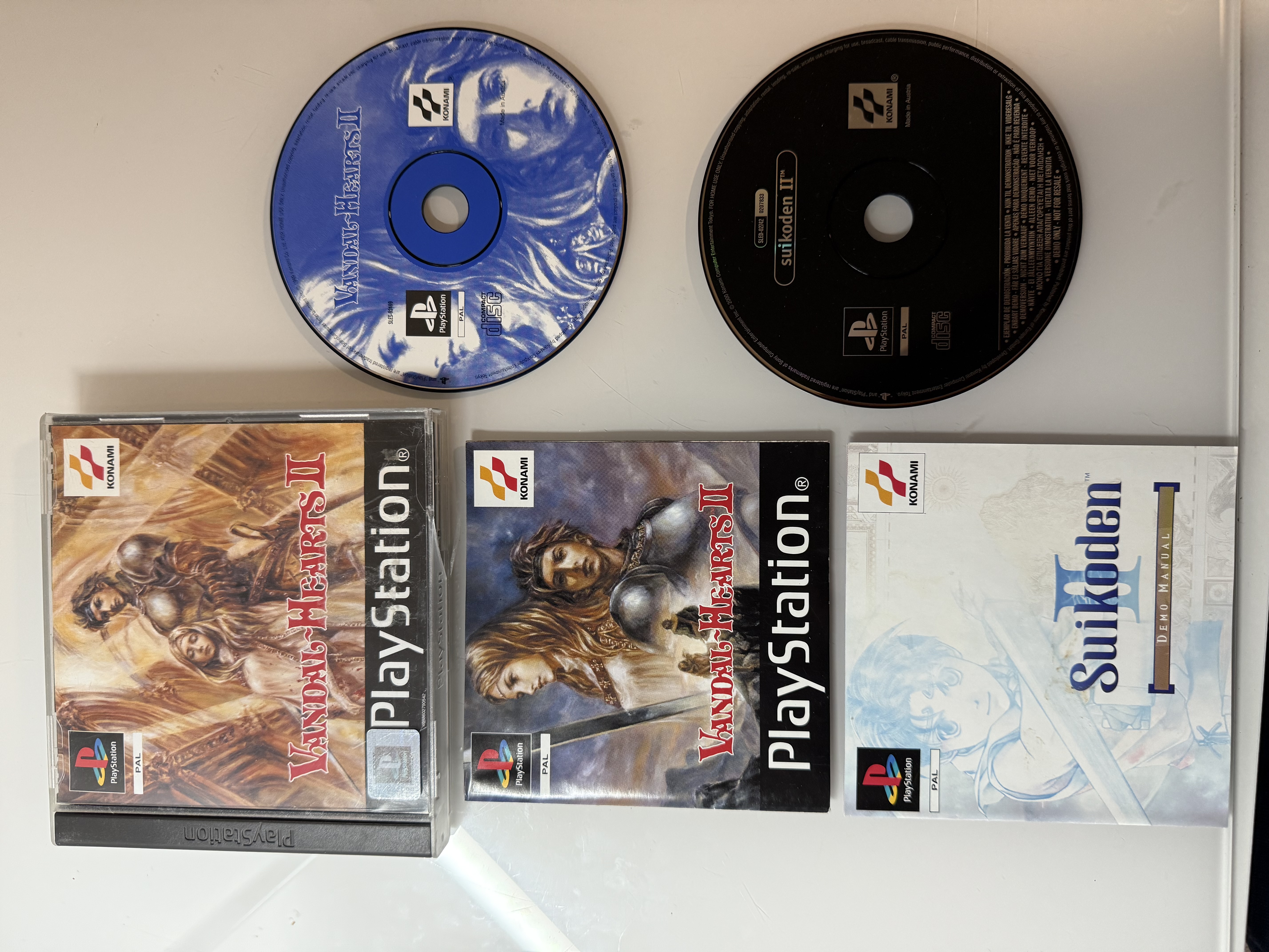 Vandal Hearts II 2 (PSone) - Sony Playstation 1 Spiel - PS1 Game