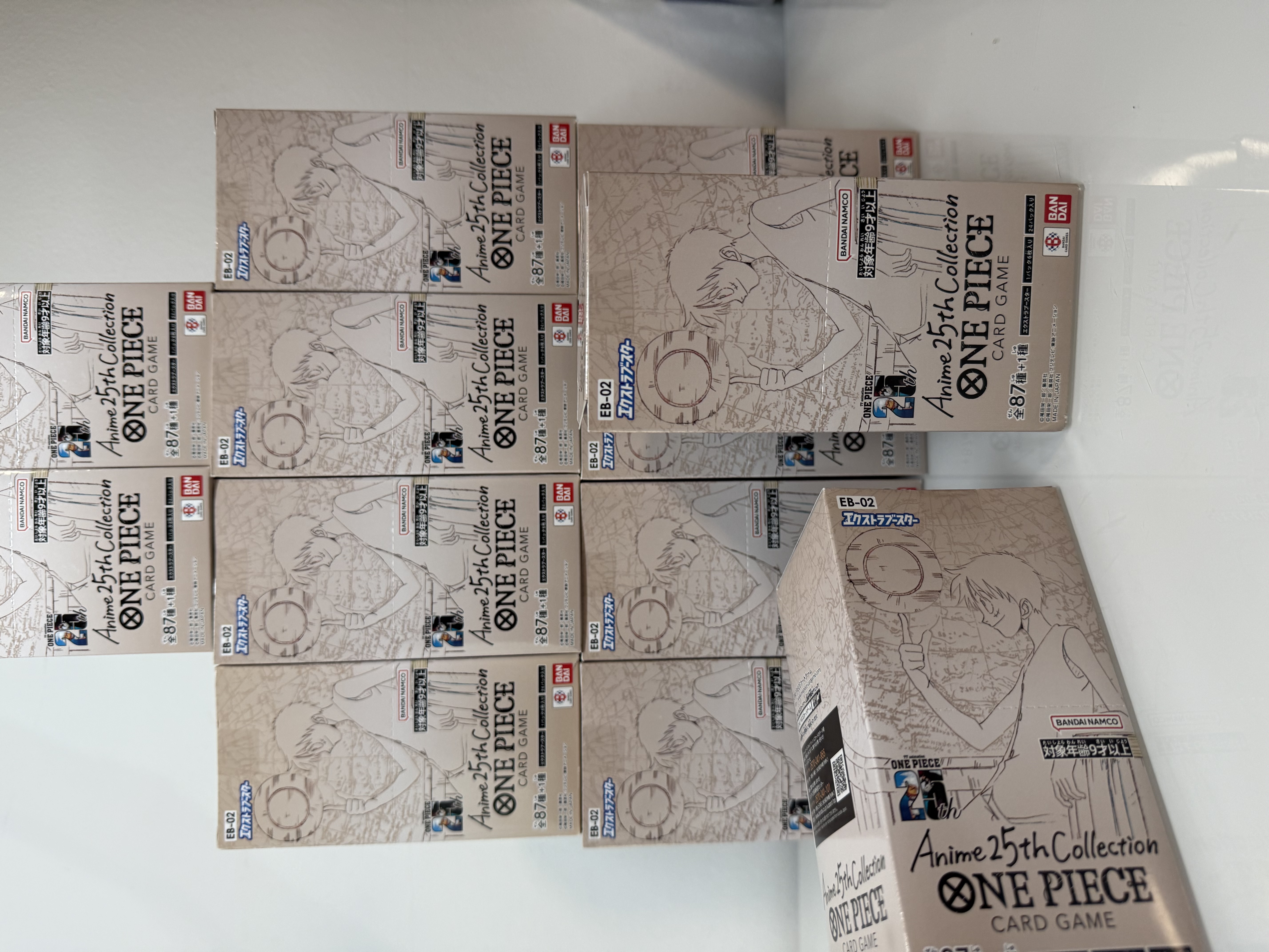 One Piece Card Game EB-02 Anime 25th Collection Box Japanese Jap